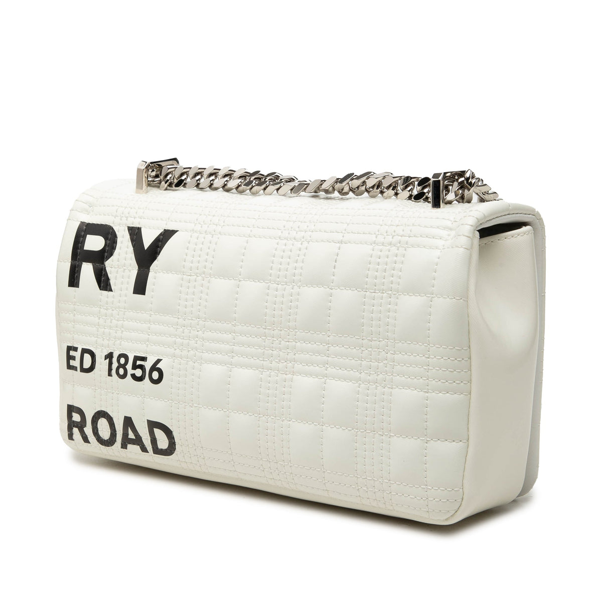 Burberry Small Quilted Coated Canvas Lola Crossbody