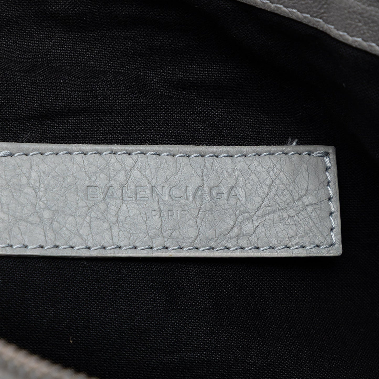 Balenciaga Lambskin Motocross Classic Clip M Clutch