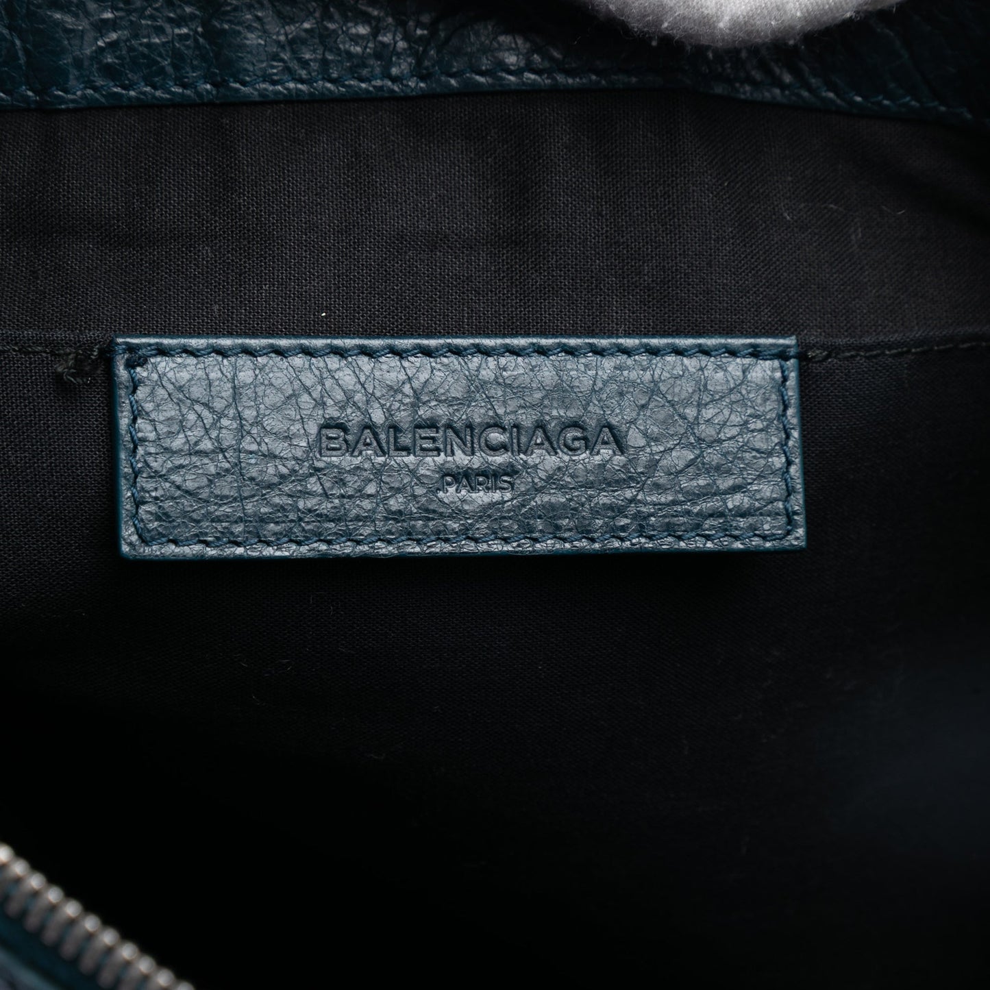 Balenciaga Lambskin Motocross Classic Clip L Clutch