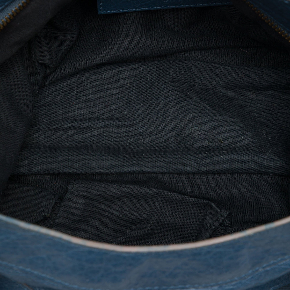 Balenciaga Lambskin Motocross Classic Town Satchel