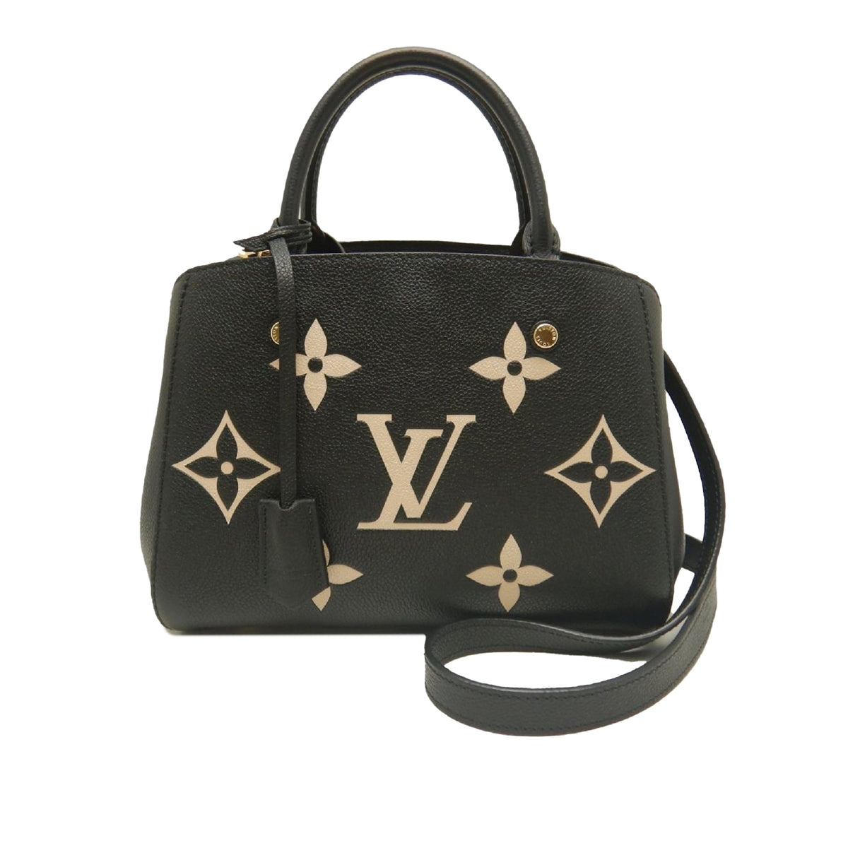 Louis Vuitton Bicolor Monogram Empreinte Giant Montaigne BB