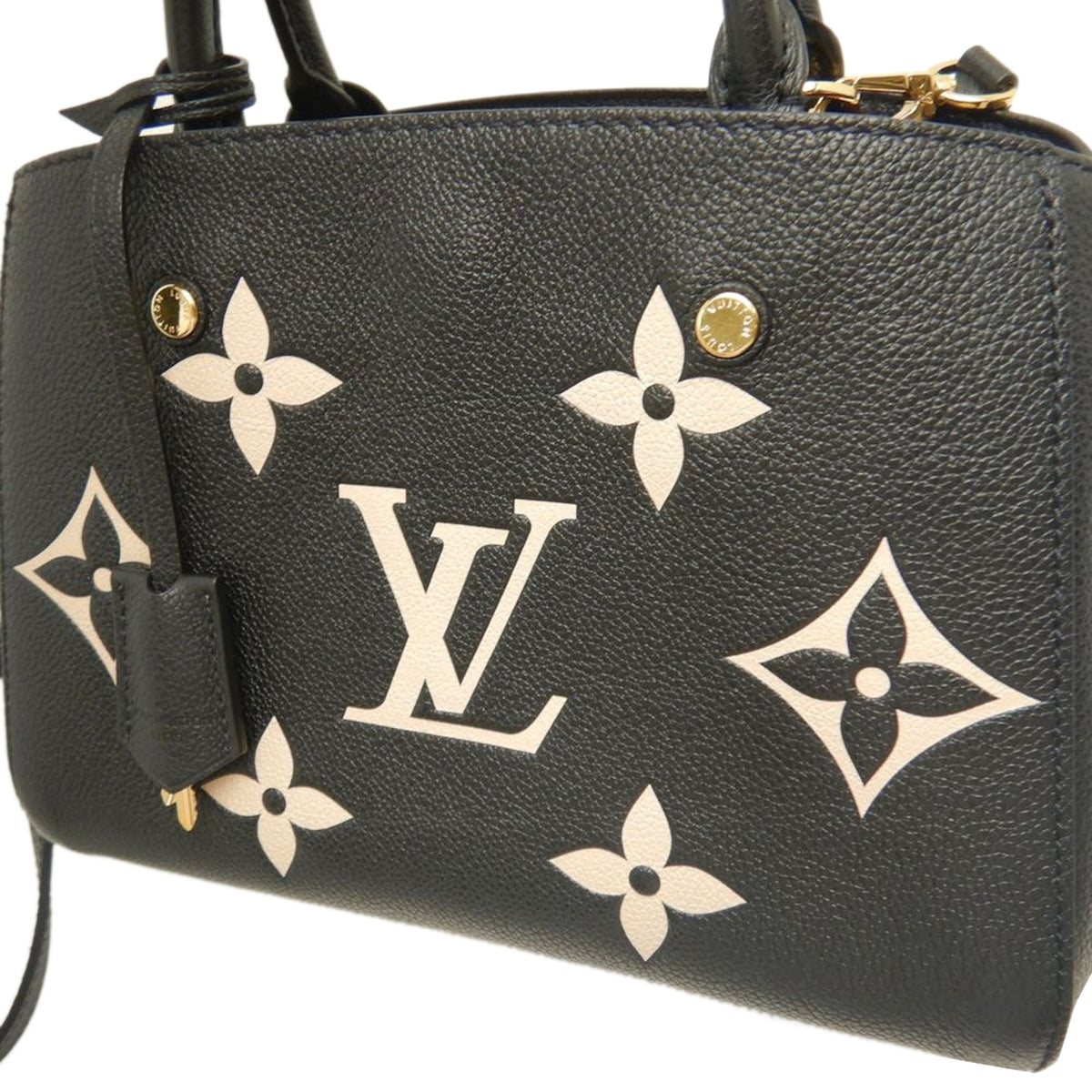 Louis Vuitton Bicolor Monogram Empreinte Giant Montaigne BB