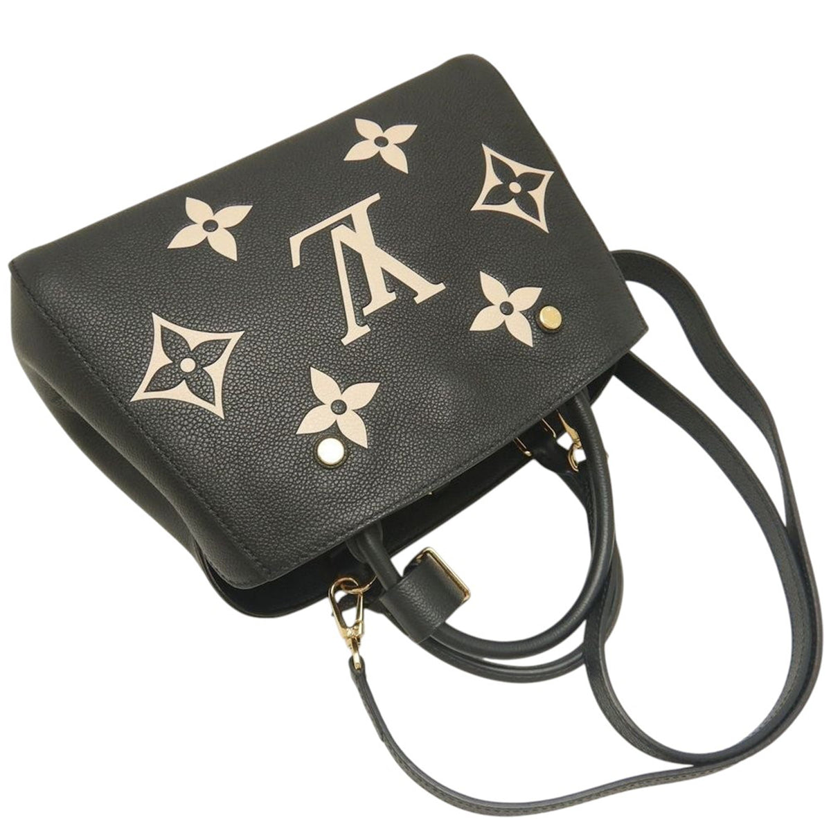 Louis Vuitton Bicolor Monogram Empreinte Giant Montaigne BB