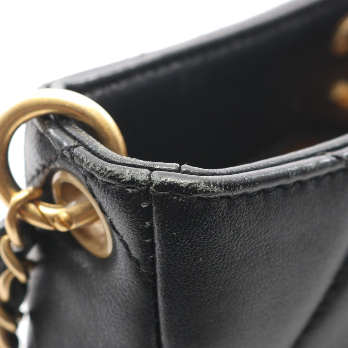 Chanel CC Quilted Lambskin Pearl Crossbody