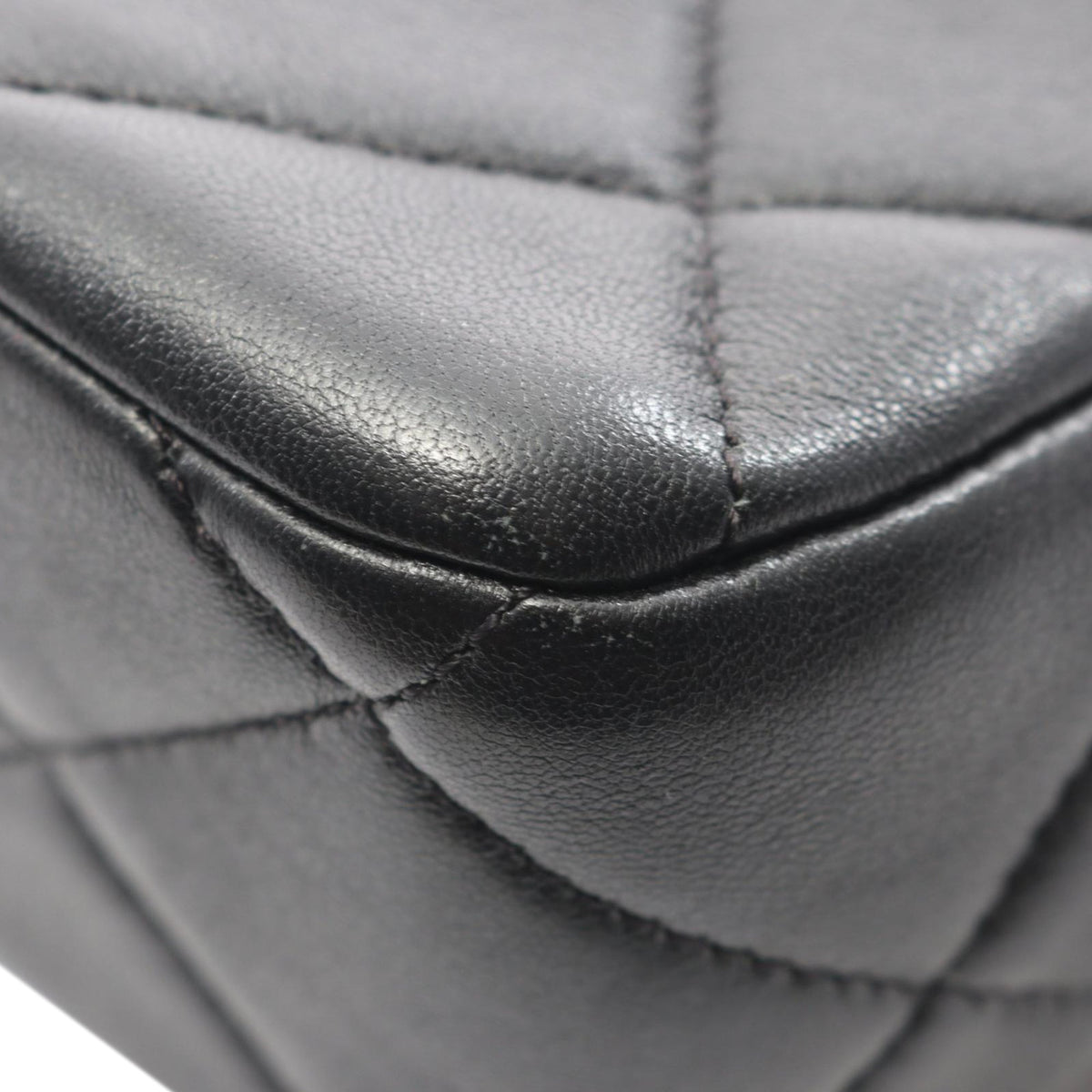 Chanel CC Quilted Lambskin Pearl Crossbody