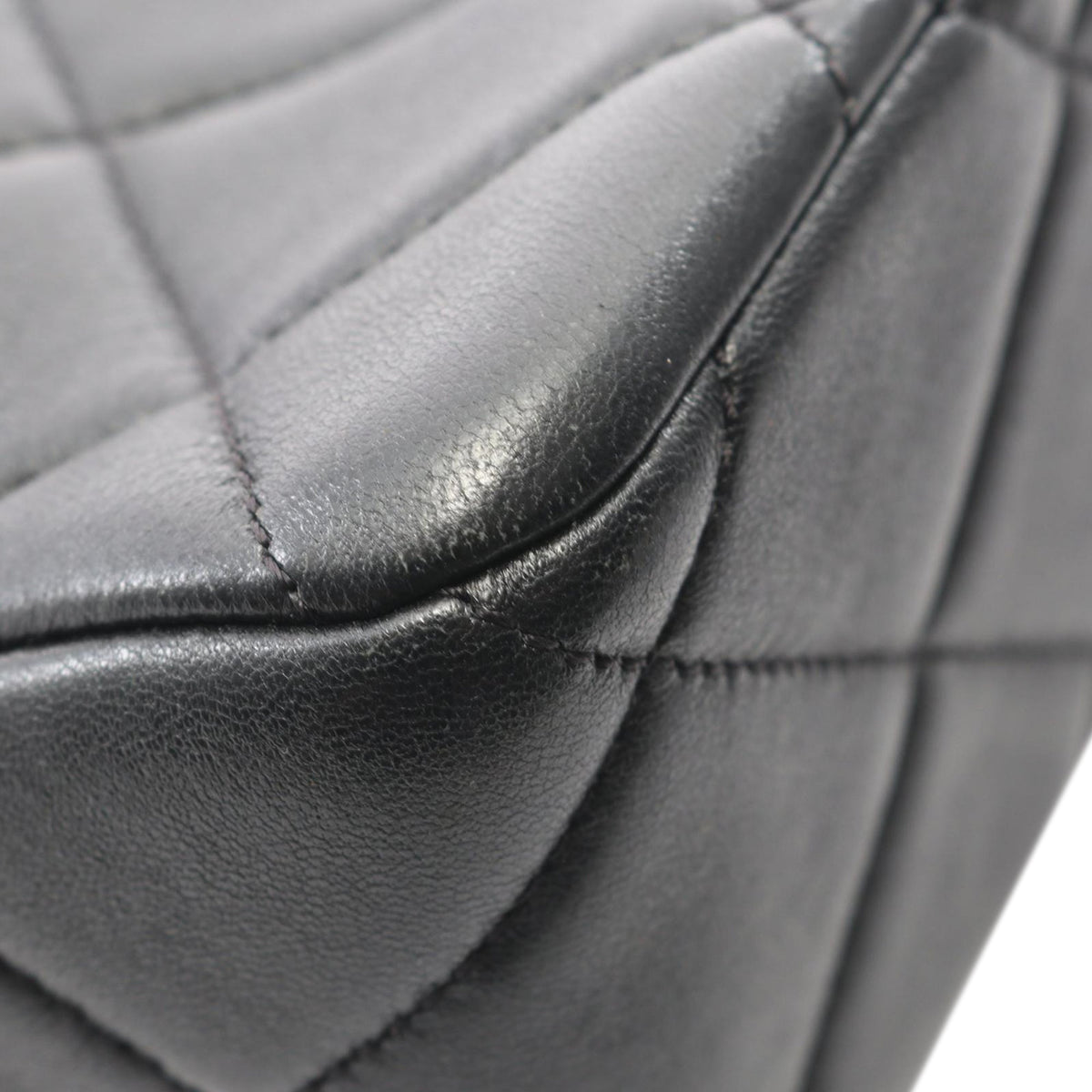 Chanel CC Quilted Lambskin Pearl Crossbody