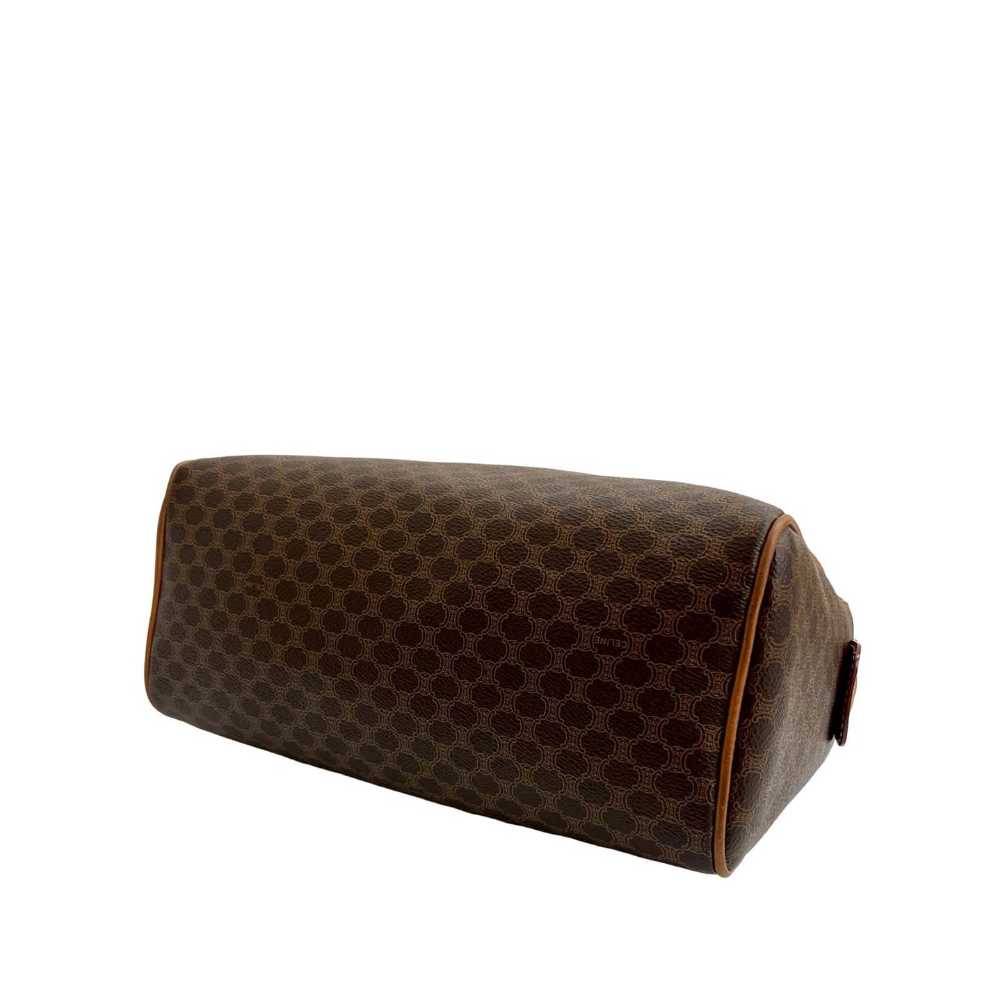 Celine Macadam Coated Canvas Boston Bag