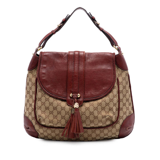 Gucci GG Canvas Marrakech Shoulder Bag