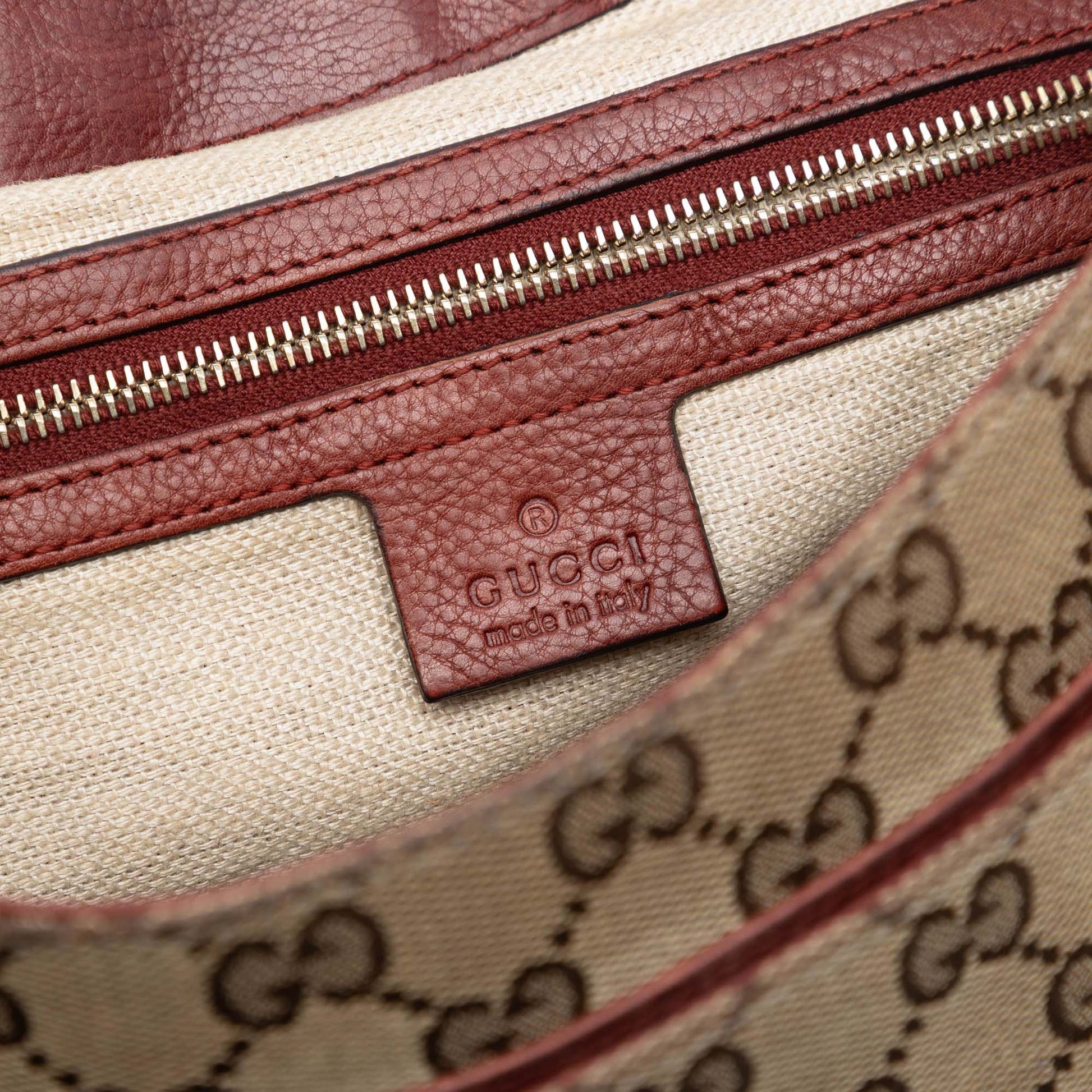 Gucci GG Canvas Marrakech Shoulder Bag