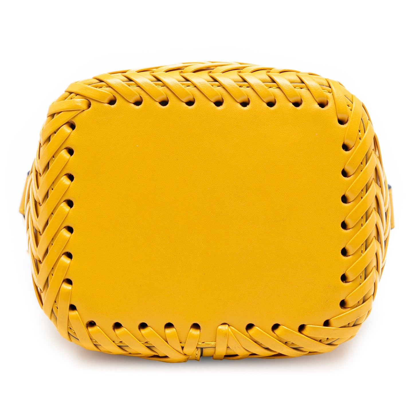 Fendi Mini Embossed Leather Whipstitch Mon Tresor Bucket Bag