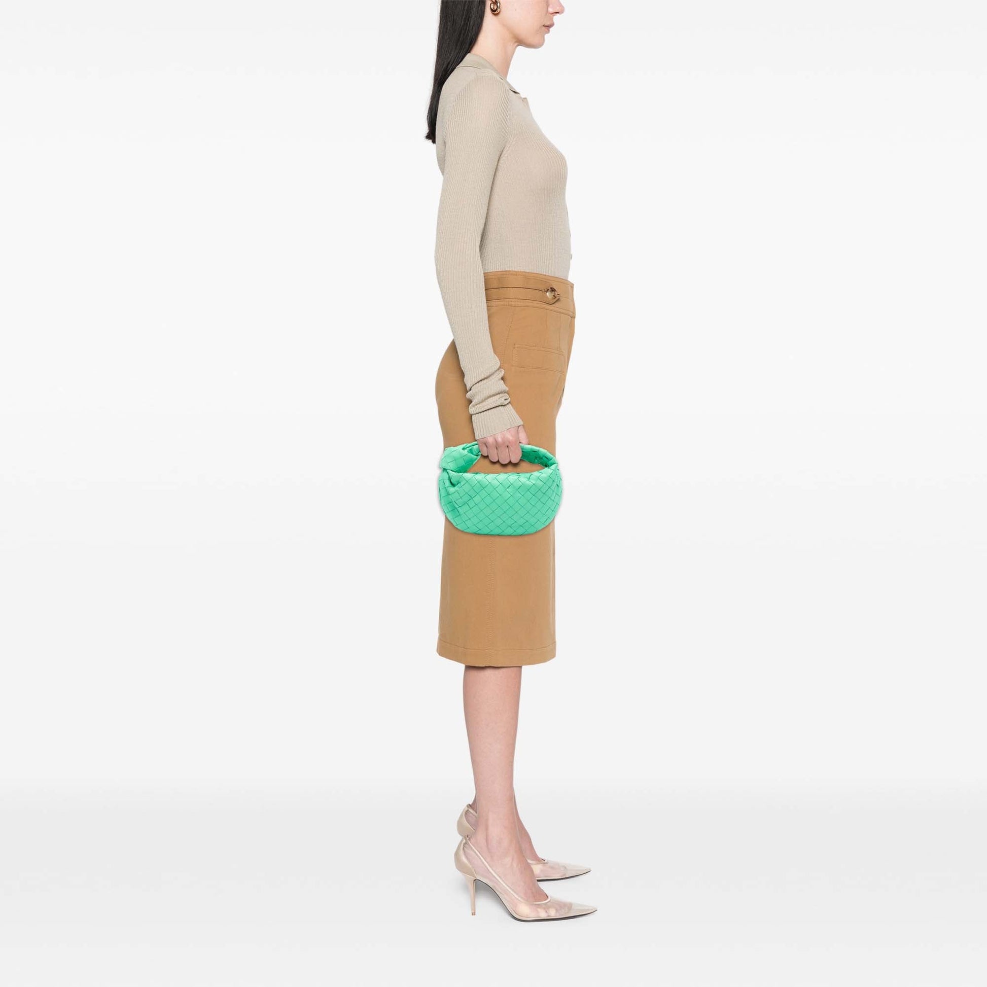 Bottega Veneta Mini Nappa Intrecciato Jodie