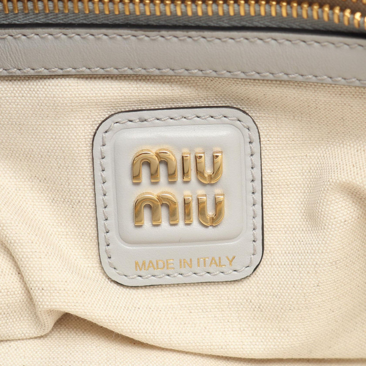 Miu Miu Leather Ivy Satchel