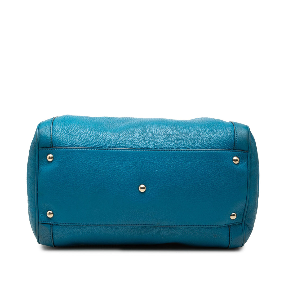 Gucci Medium Pebbled Calfskin Soho Boston Bag