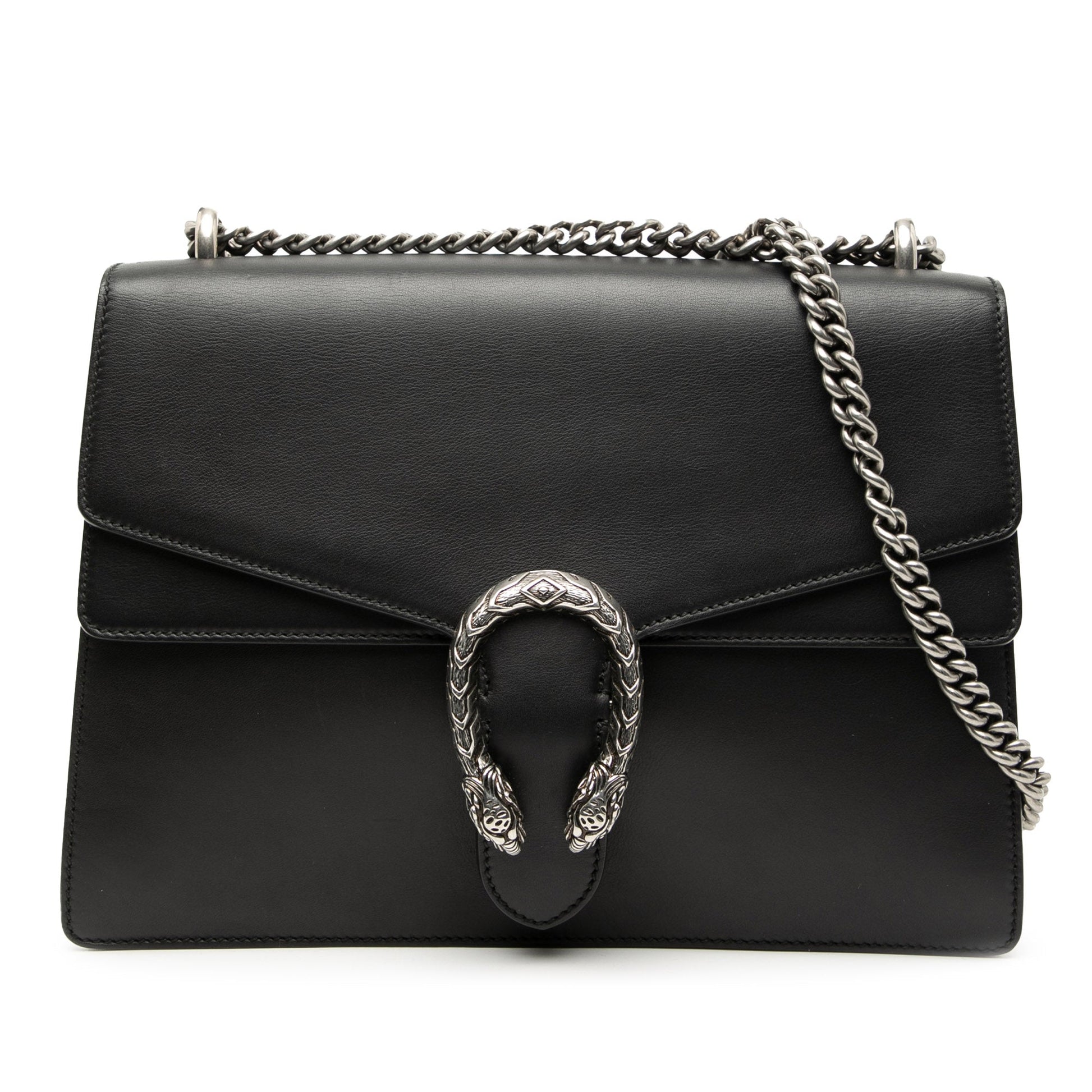 Gucci Medium Leather Dionysus Shoulder Bag