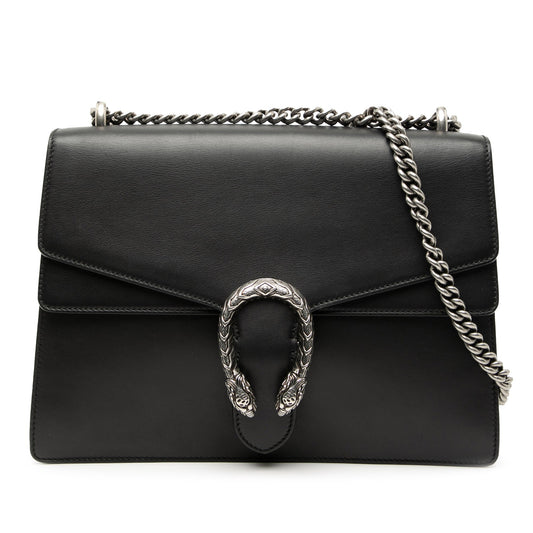 Gucci Medium Leather Dionysus Shoulder Bag