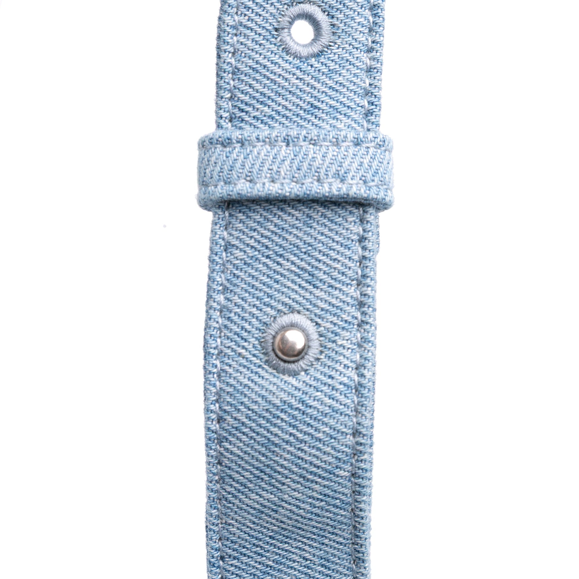Bottega Veneta Denim Intrecciato Cassette Crossbody