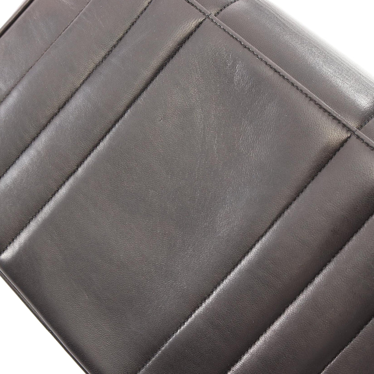 Chanel CC Vertical Quilted Lambskin Top Handle Flap