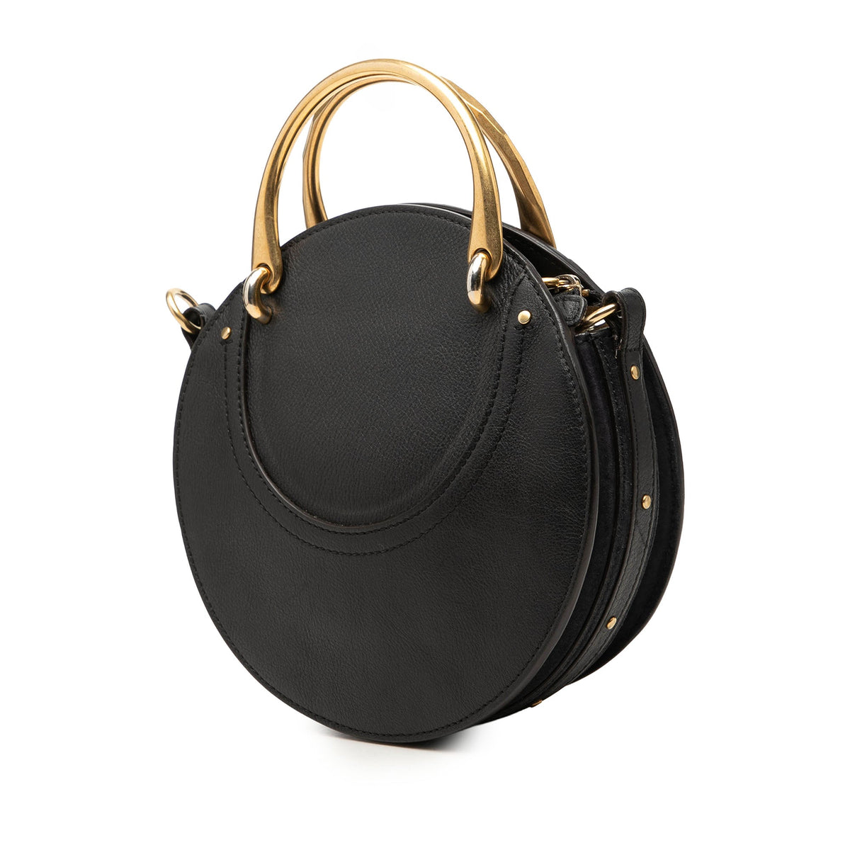 Chloé Small Suede and Calfskin Pixie Satchel