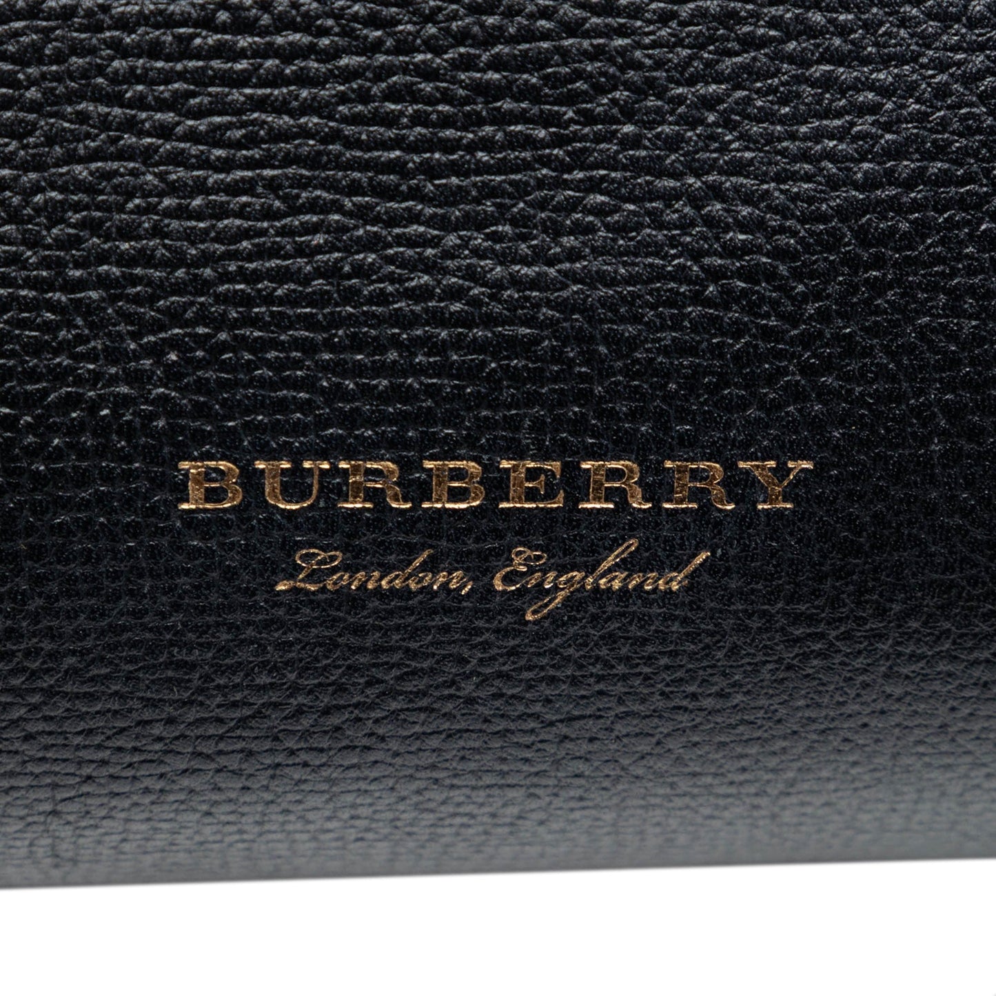 Burberry Small Derby Calfskin and House Check Banner Satchel