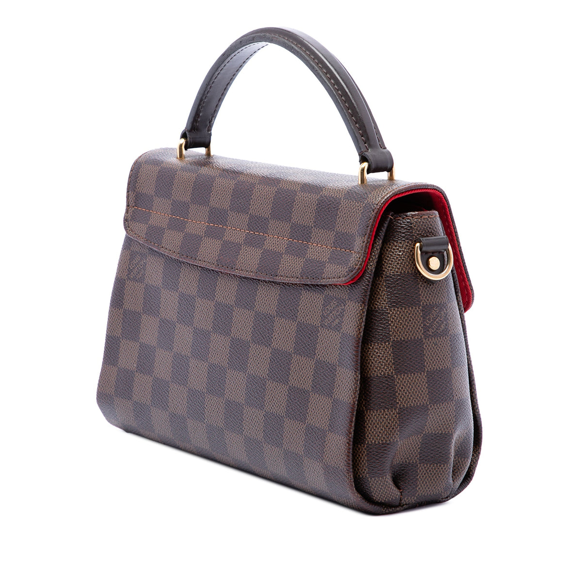 Louis Vuitton Damier Ebene Croisette — Brown