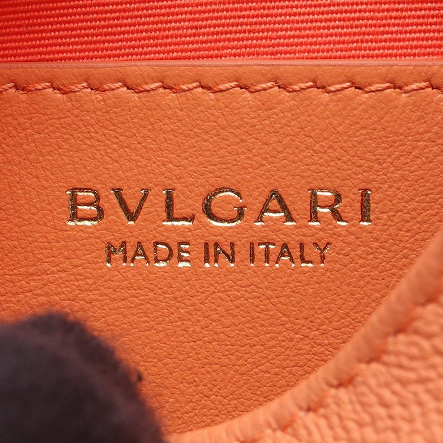 Bvlgari Small Leather Serpenti Ellipse Satchel