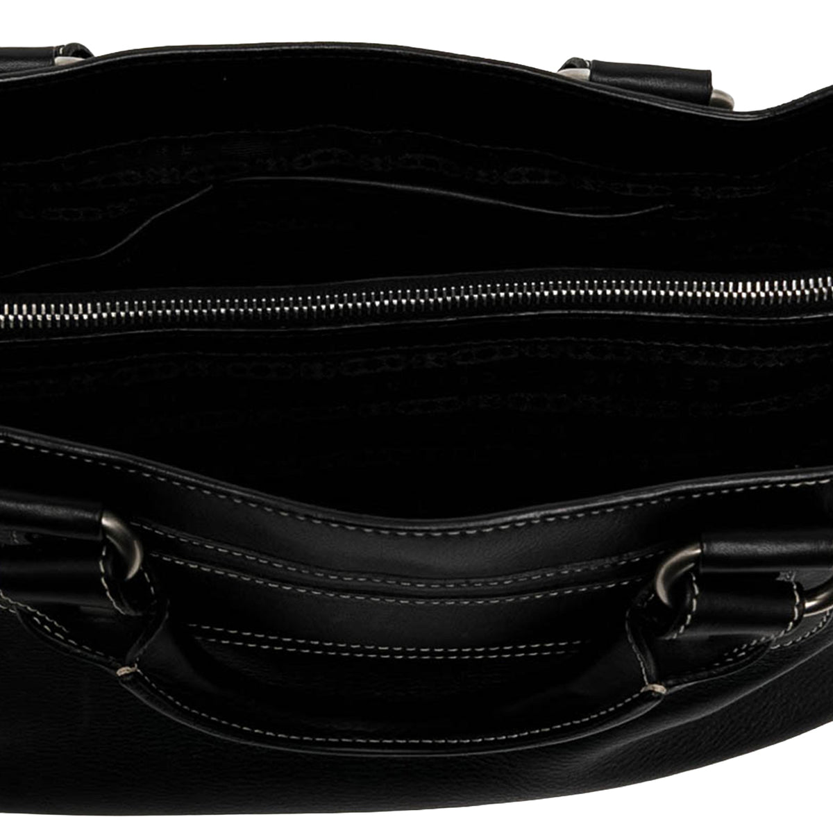 Celine Leather Boogie Handbag — Black
