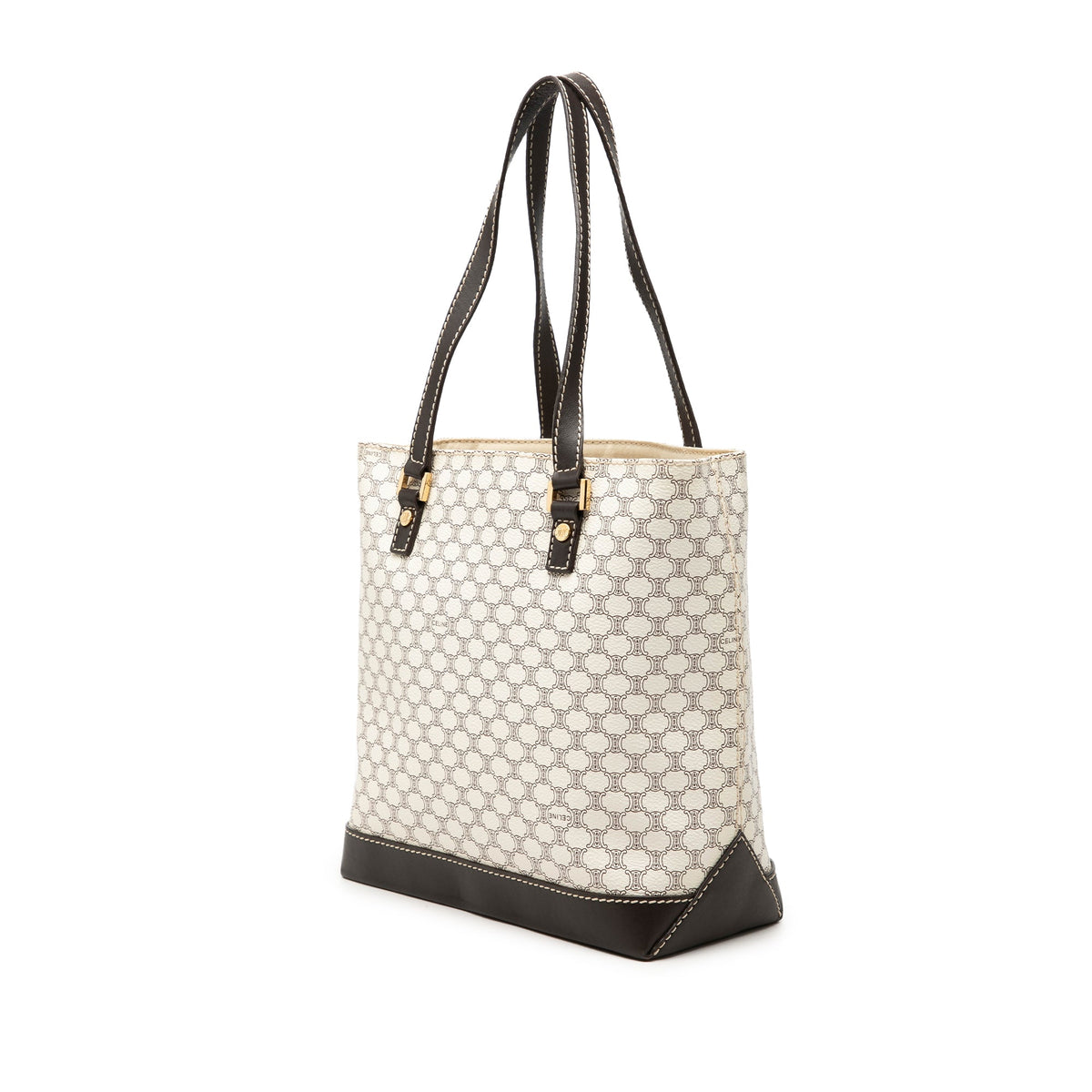 Celine Macadam Coated Canvas Tote