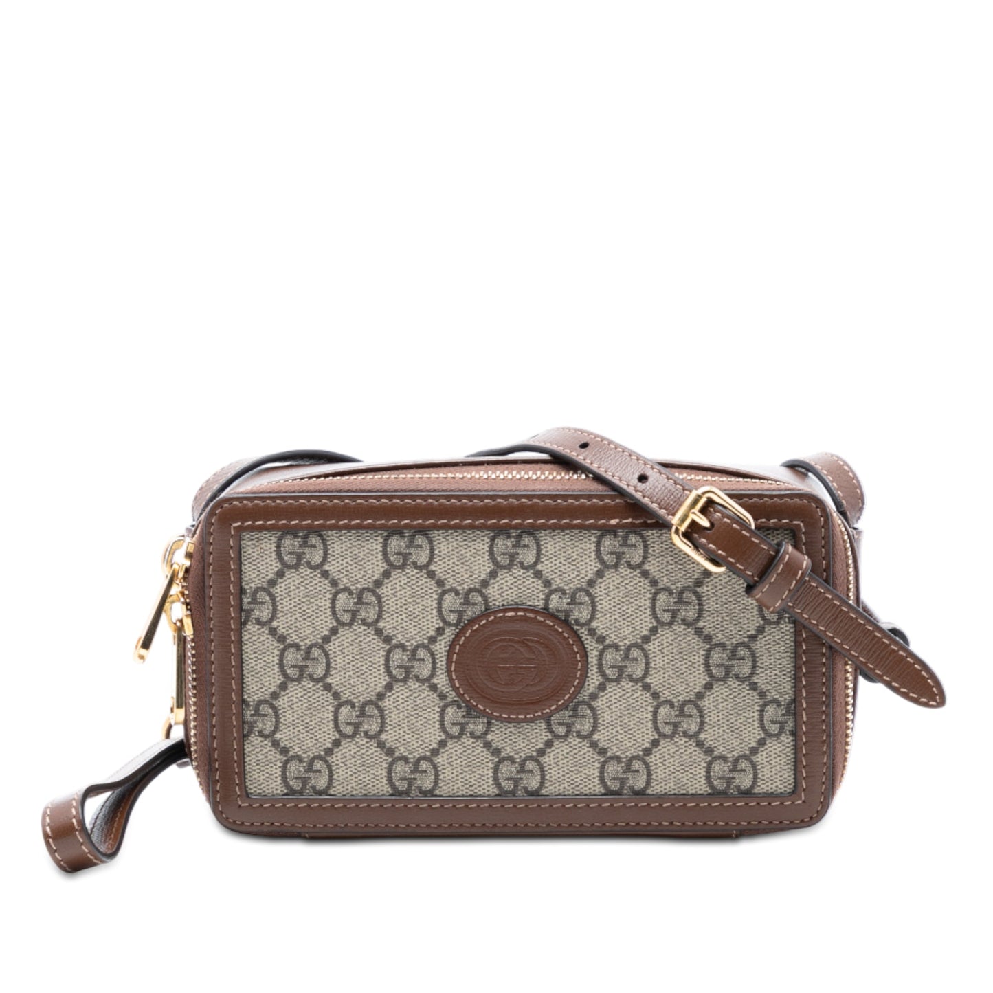 Gucci GG Supreme Interlocking G Crossbody