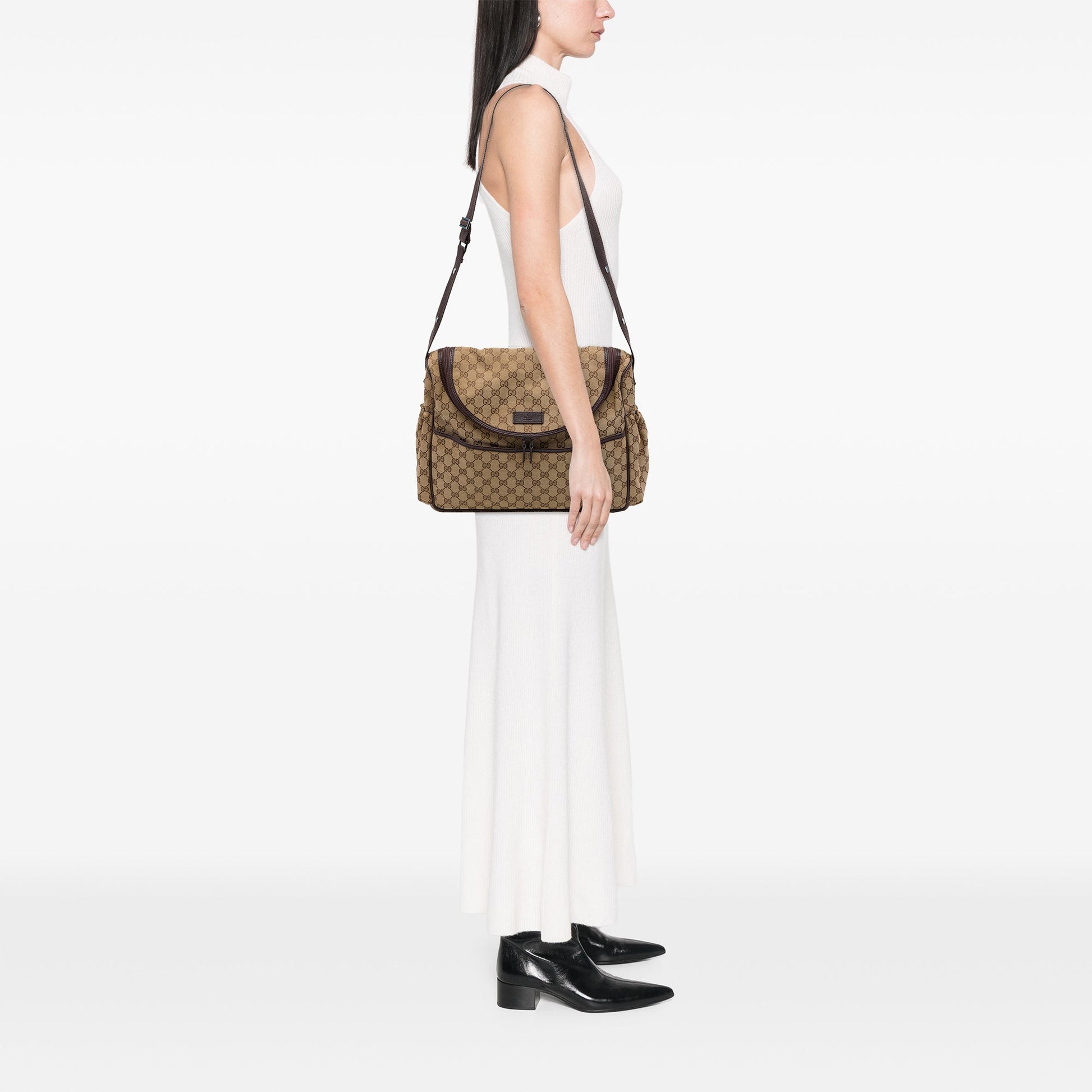 Gucci GG Canvas Diaper Bag