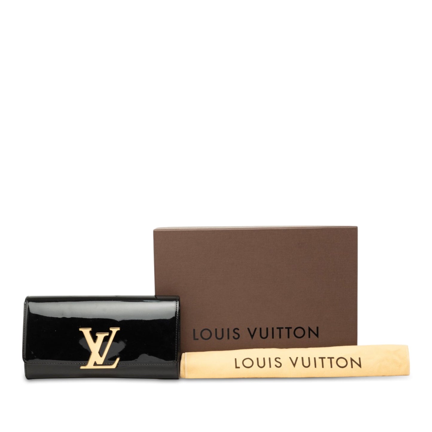 Louis Vuitton Vernis Louise East West Clutch