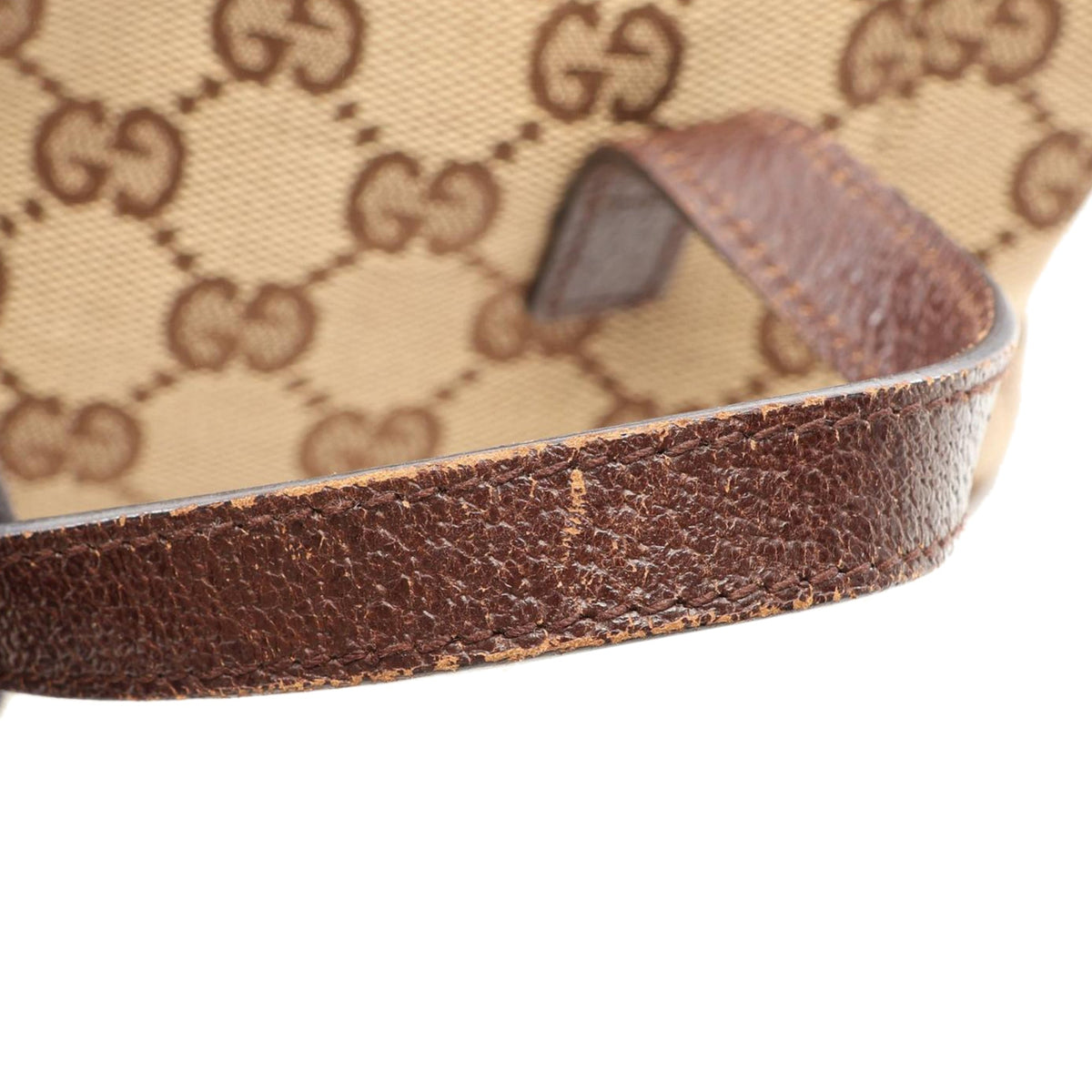 Gucci GG Canvas Vanity Bag — Beige