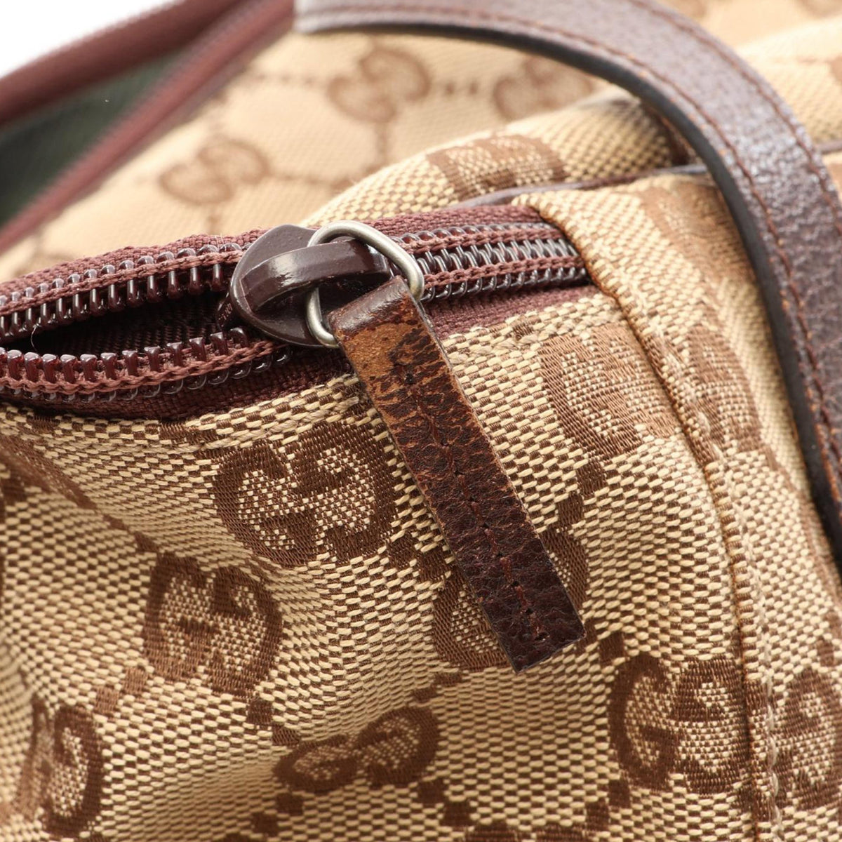 Gucci GG Canvas Vanity Bag — Beige