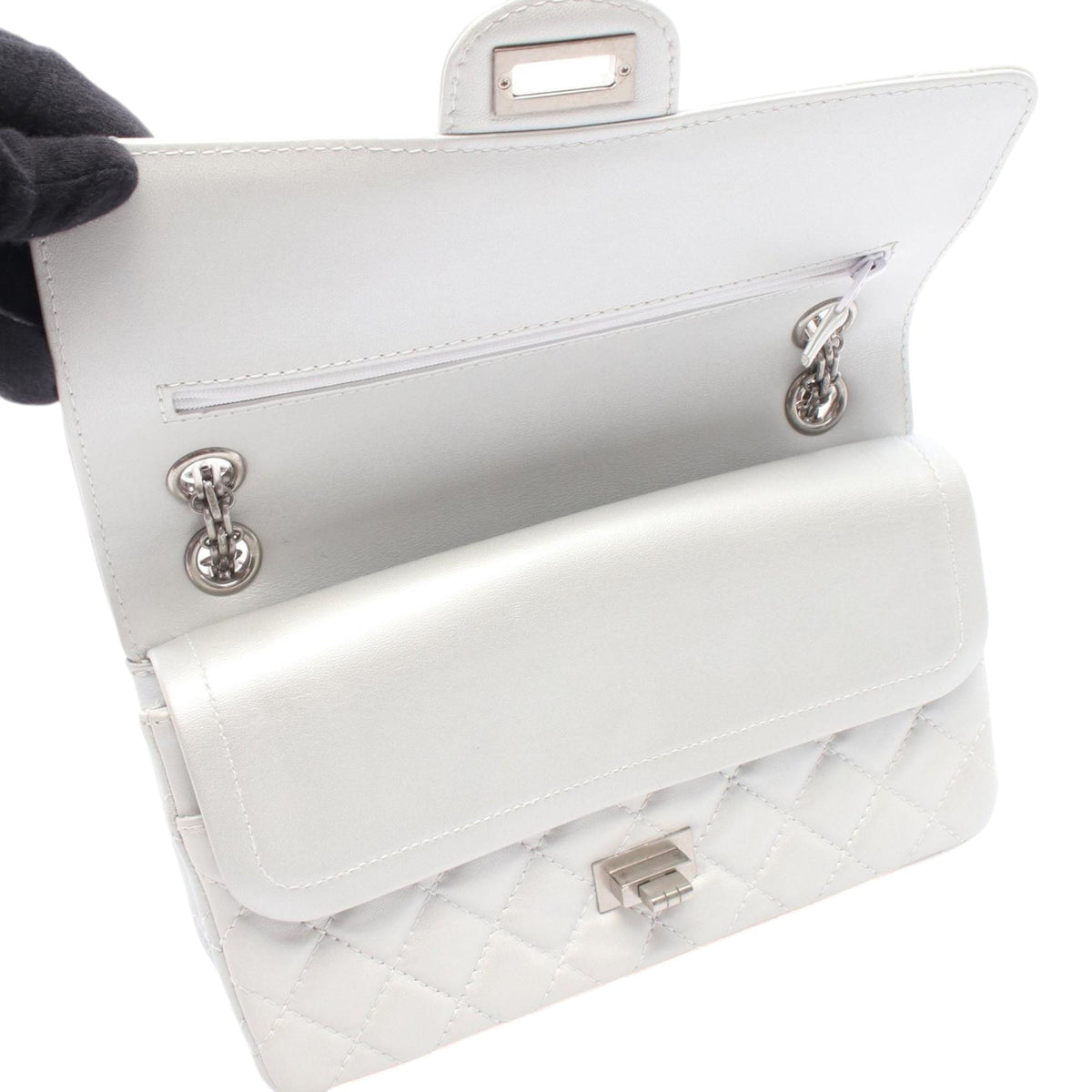 Chanel Quilted Lambskin Reissue 2.55 Double Flap 225