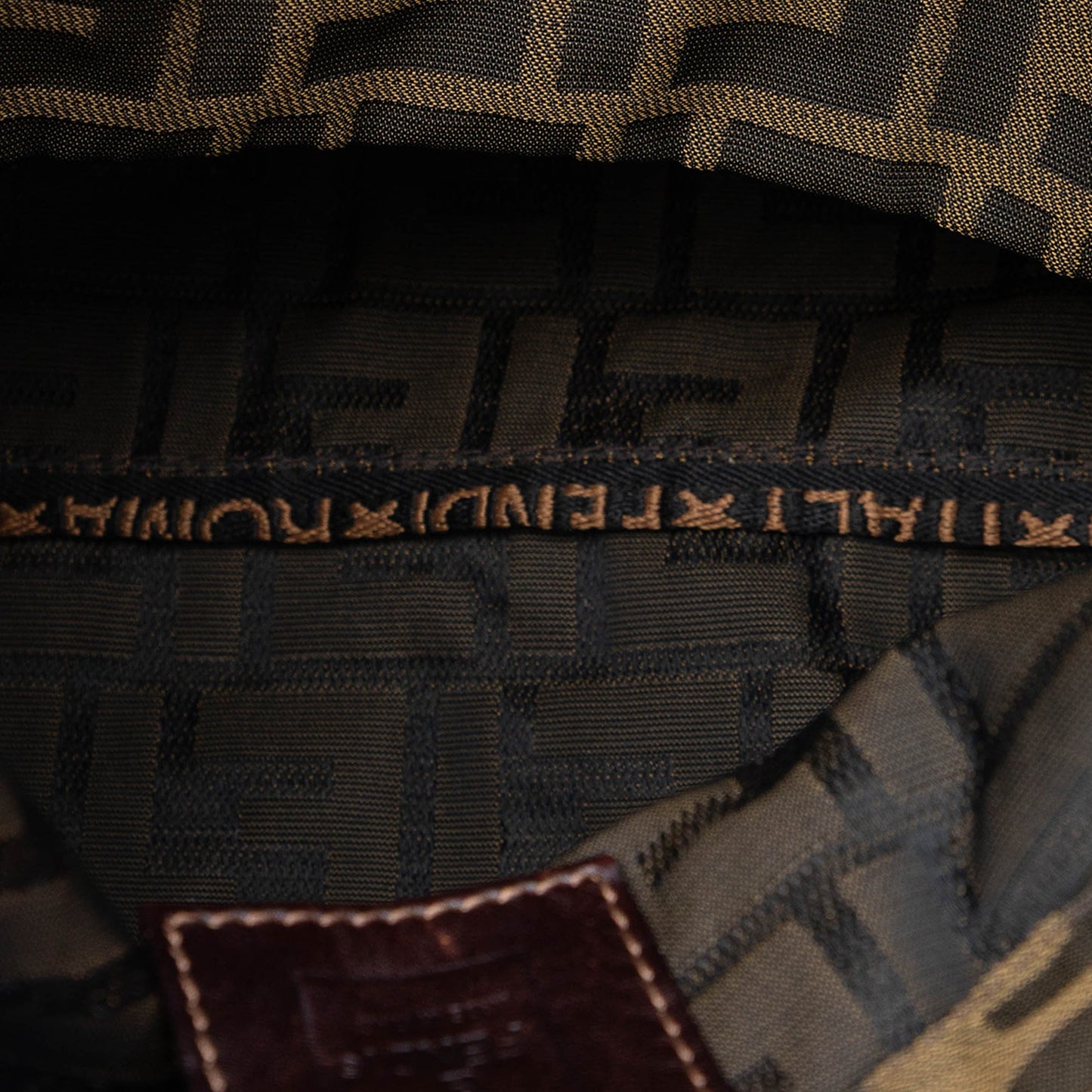 Fendi Zucca Canvas Tote