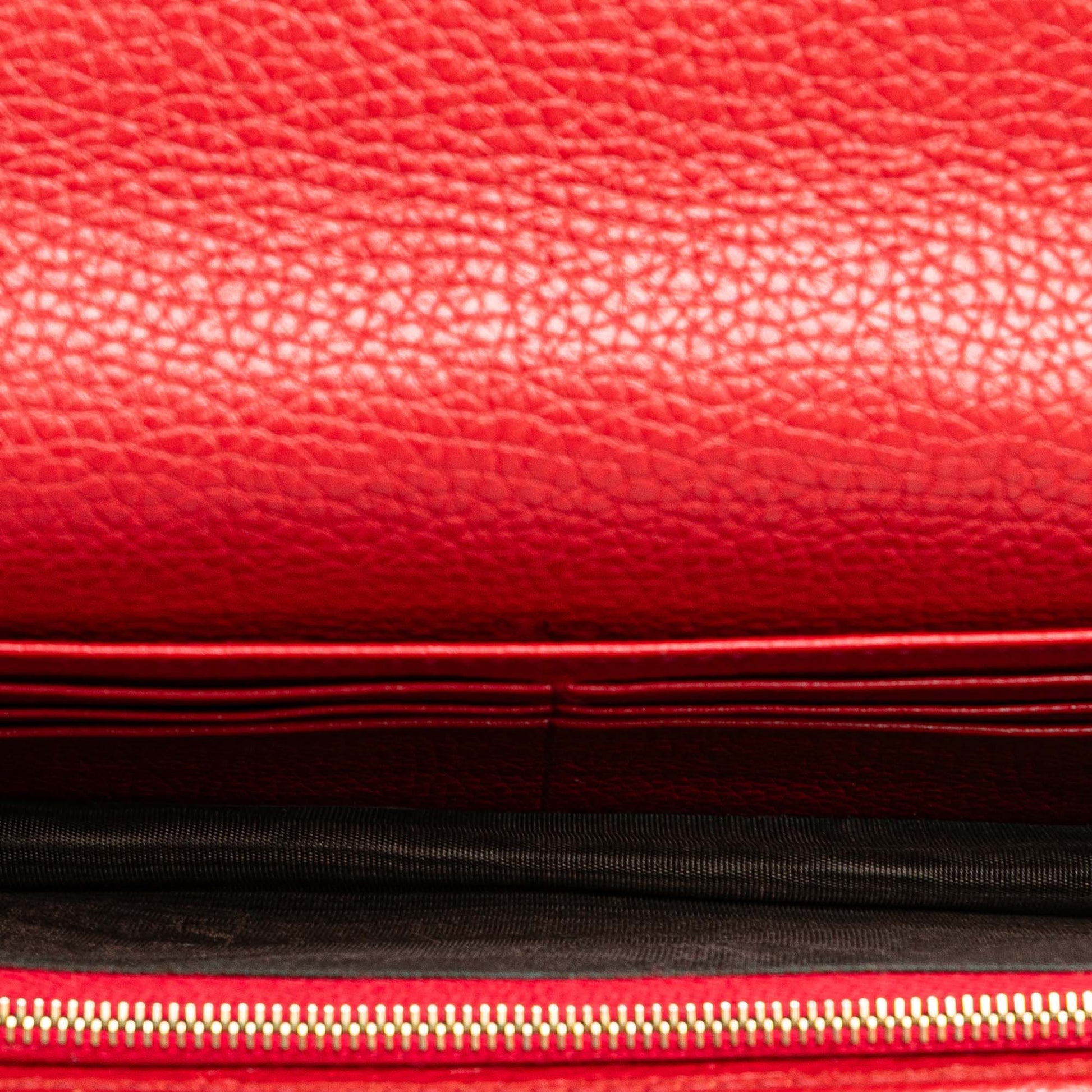 Gucci Leather Soho Wallet on Chain