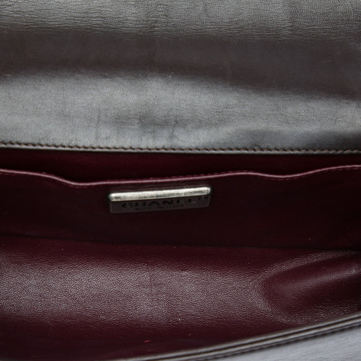 Chanel Old Medium Lambskin and Pony Hair Boy Flap — Brown