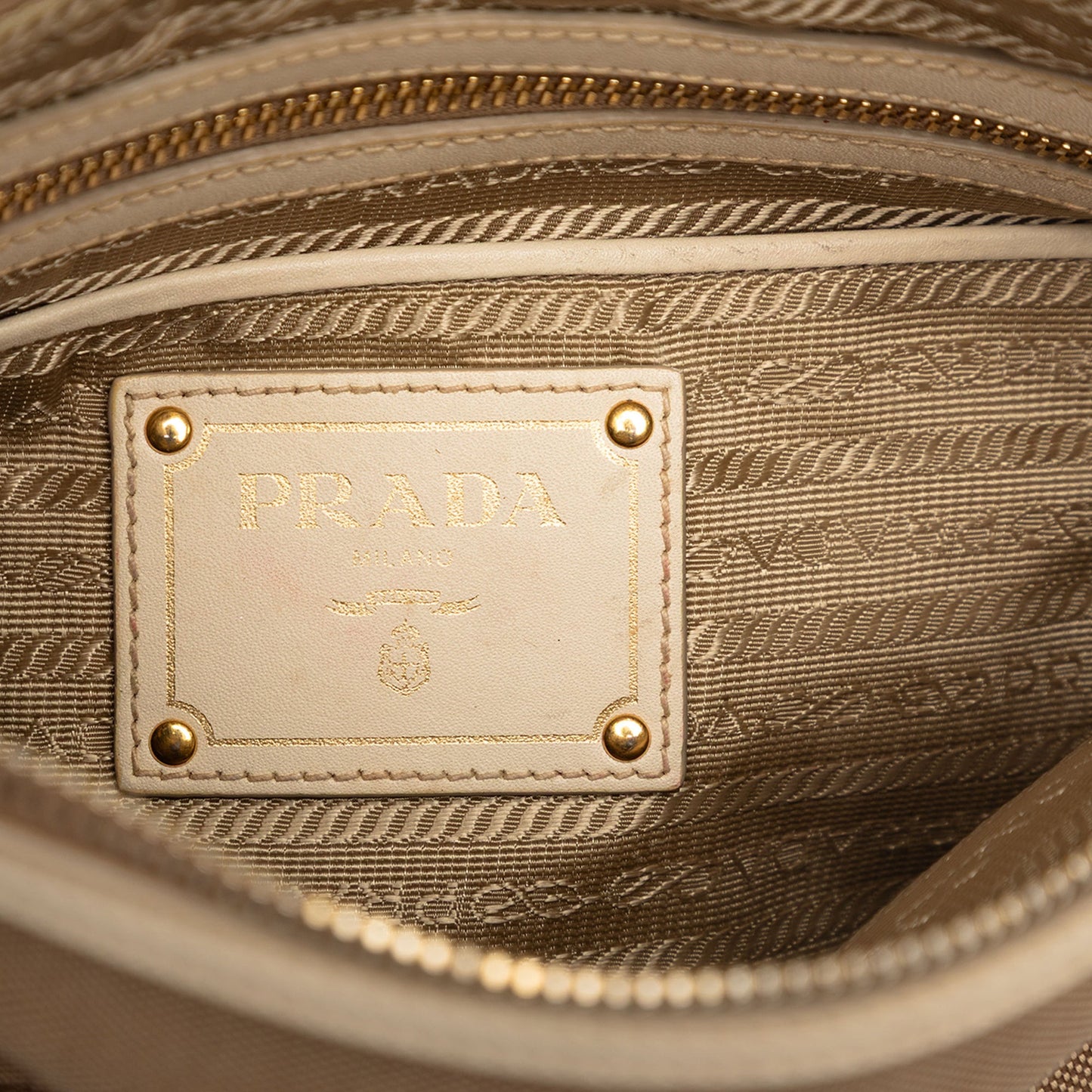 Prada Canvas Canapa Logo Crossbody