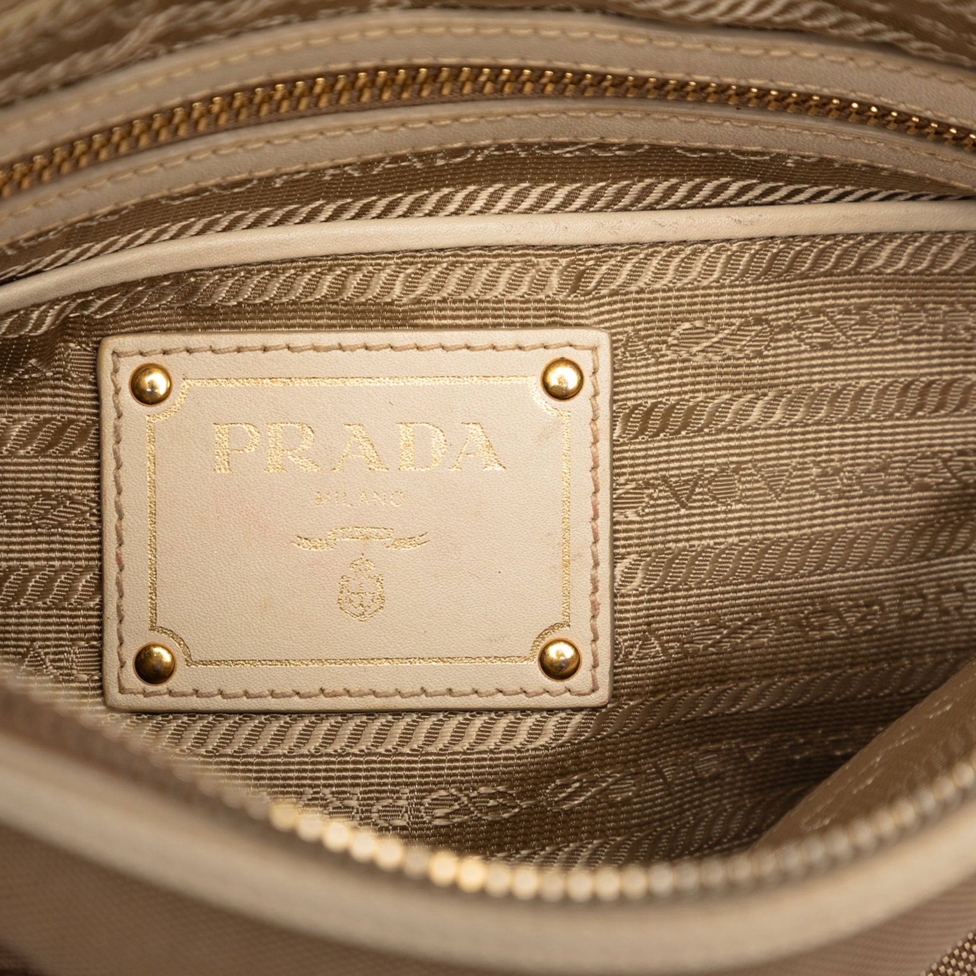 Prada Canvas Canapa Logo Crossbody