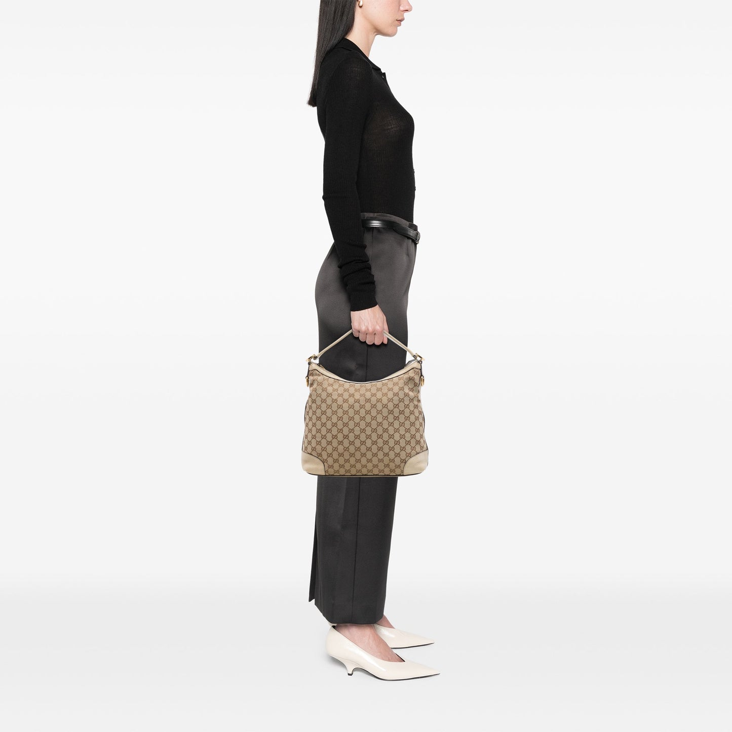 Gucci Small GG Canvas Miss GG Hobo
