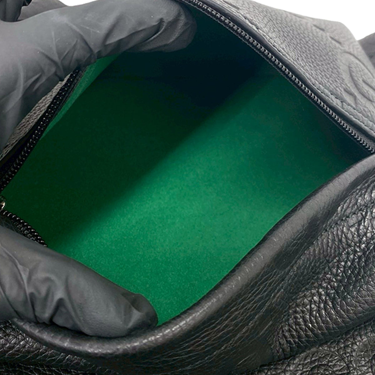 Gucci Jumbo GG Embossed Leather Backpack