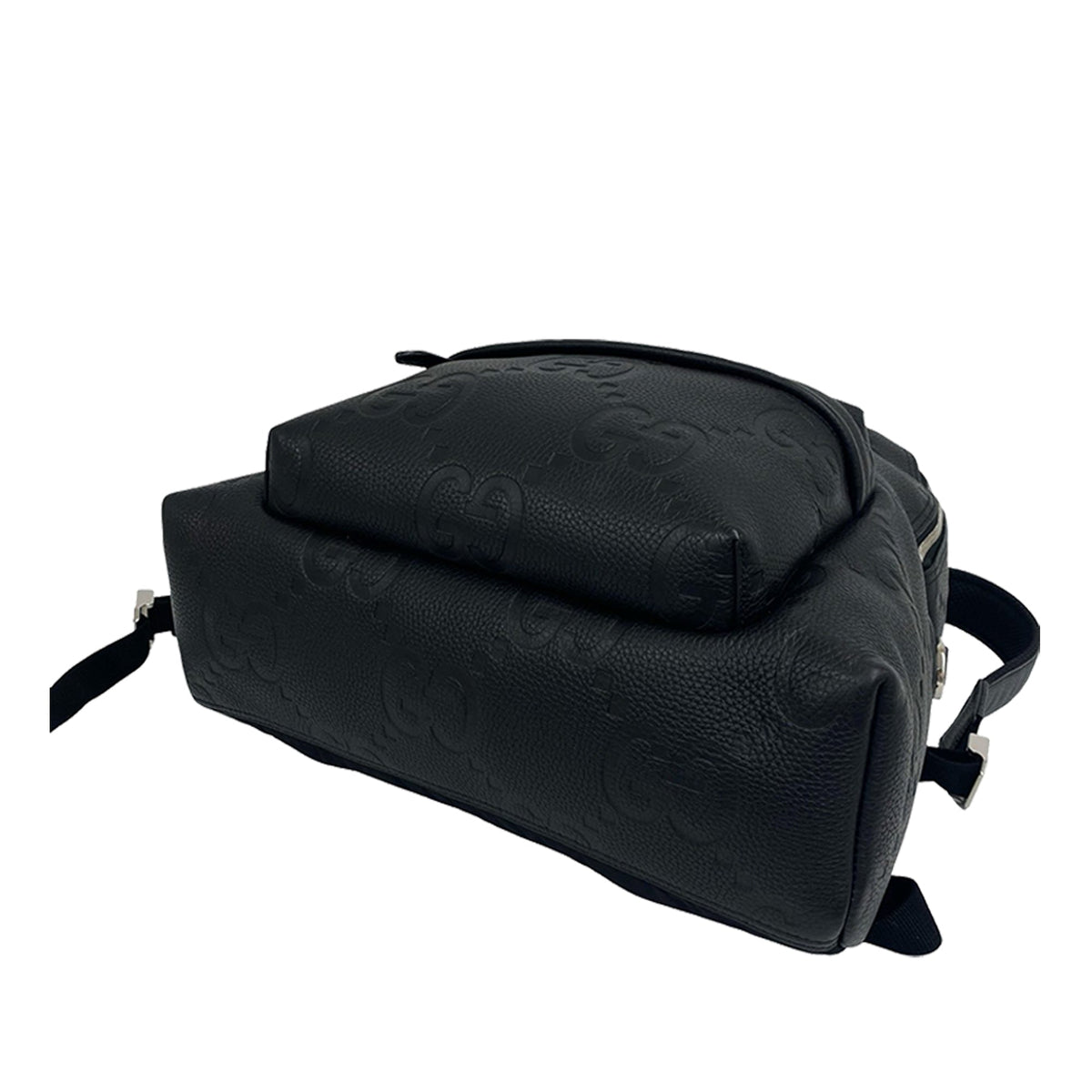 Gucci Jumbo GG Embossed Leather Backpack