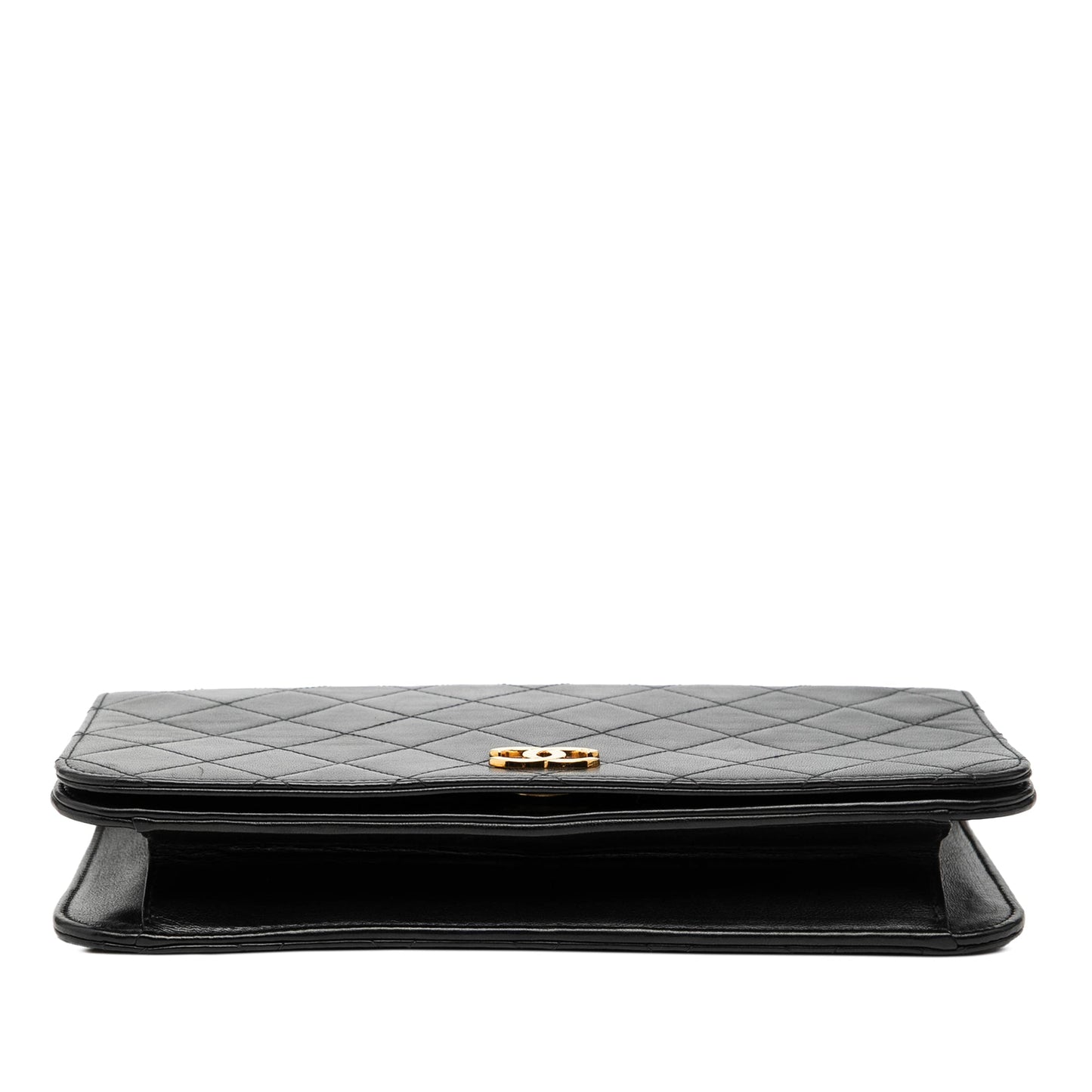 Chanel CC Quilted Lambskin Full Single Flap