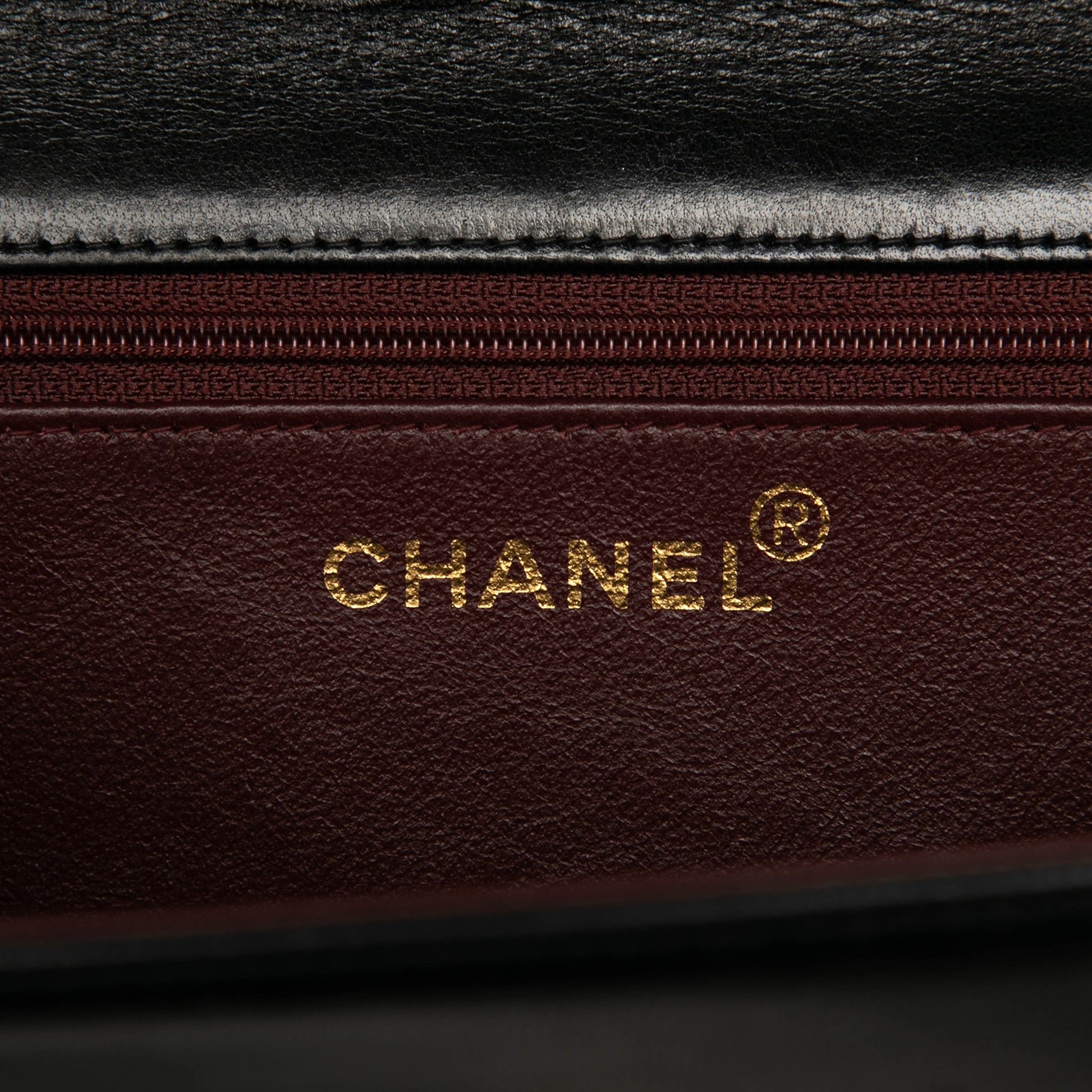Chanel CC Quilted Lambskin Full Single Flap
