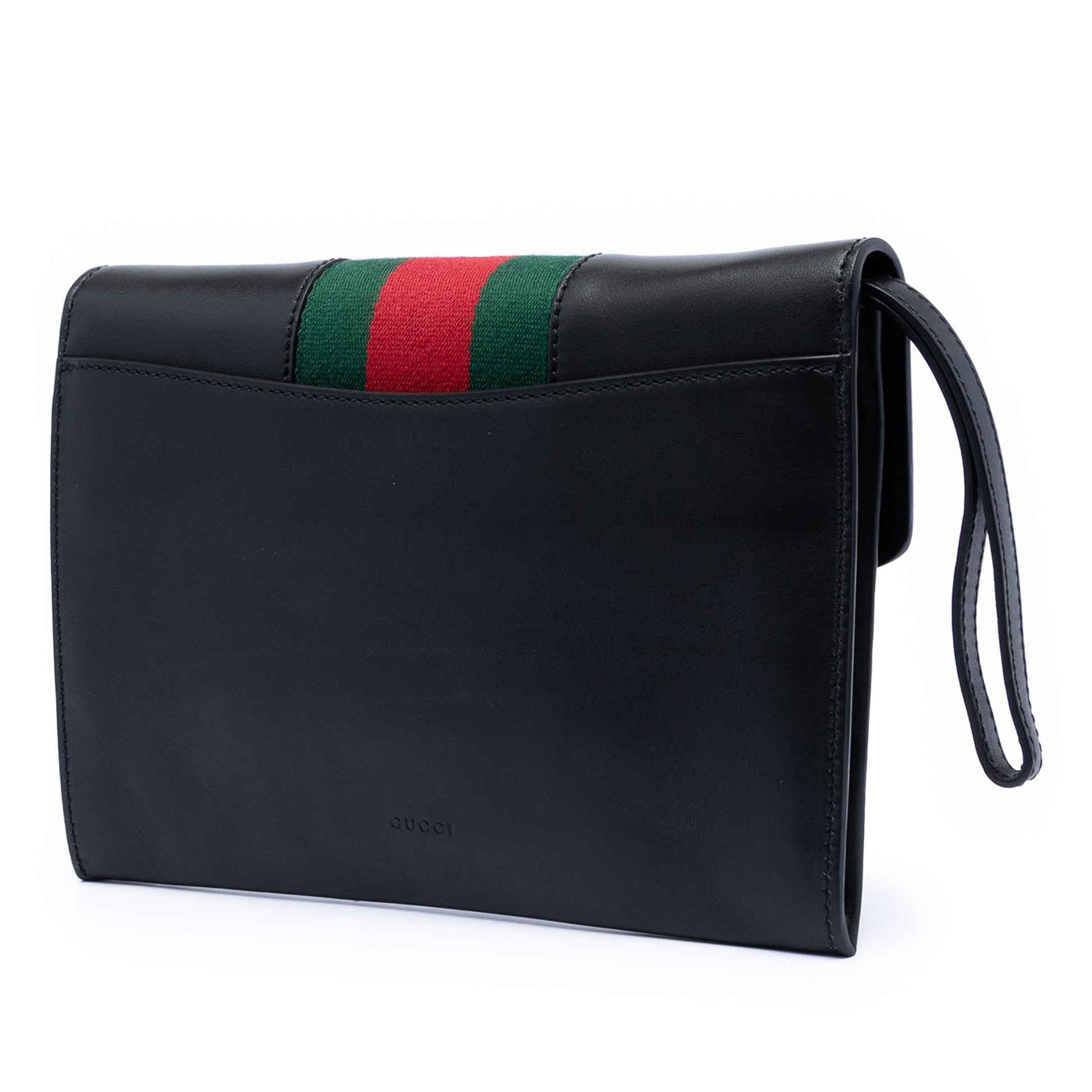 Leather Sylvie Clutch