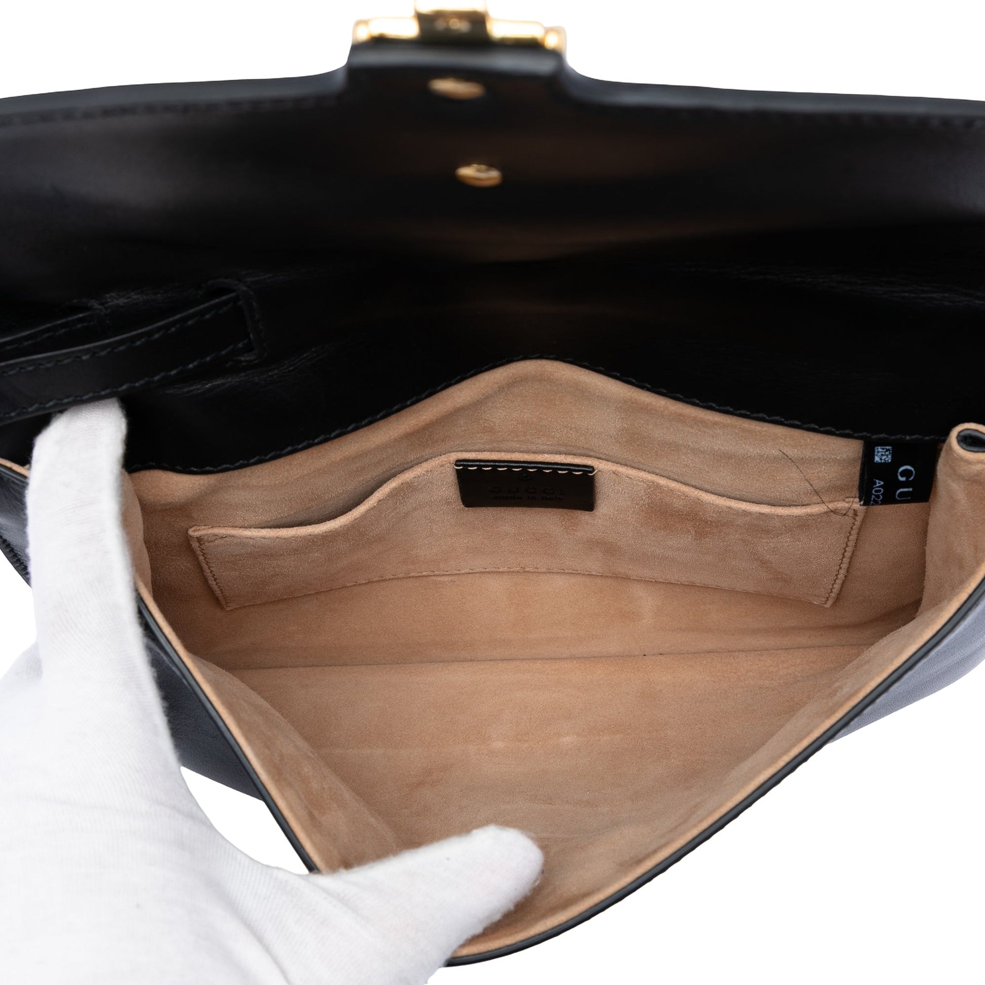 Leather Sylvie Clutch