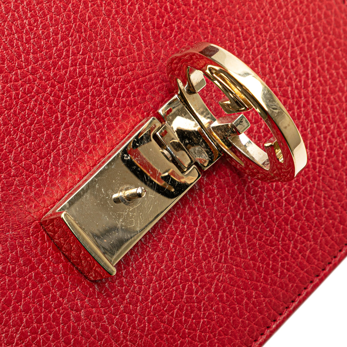 Gucci Small Dollar Calfskin Interlocking G Crossbody