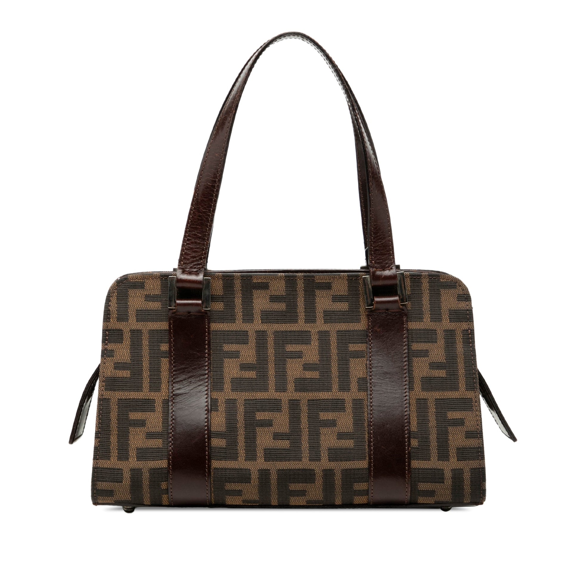 Fendi Zucca Canvas Handbag