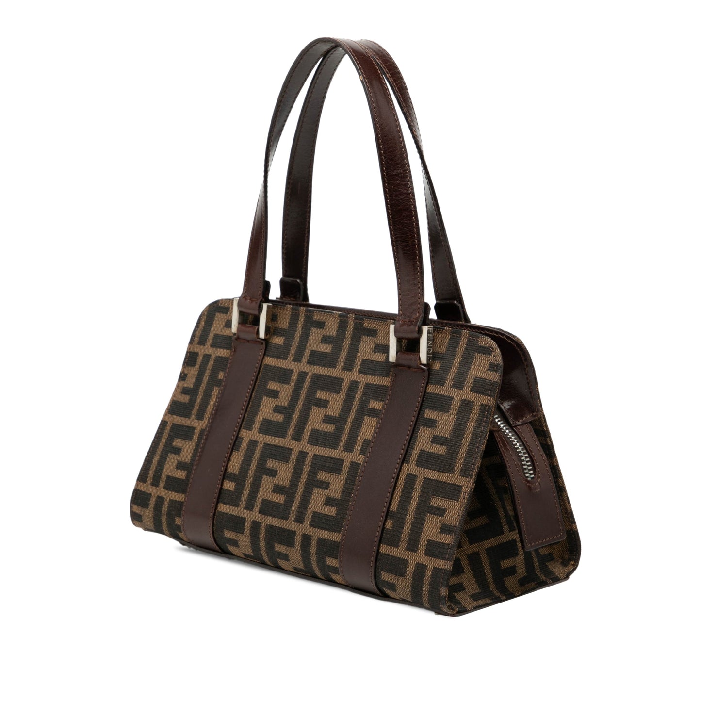 Fendi Zucca Canvas Handbag