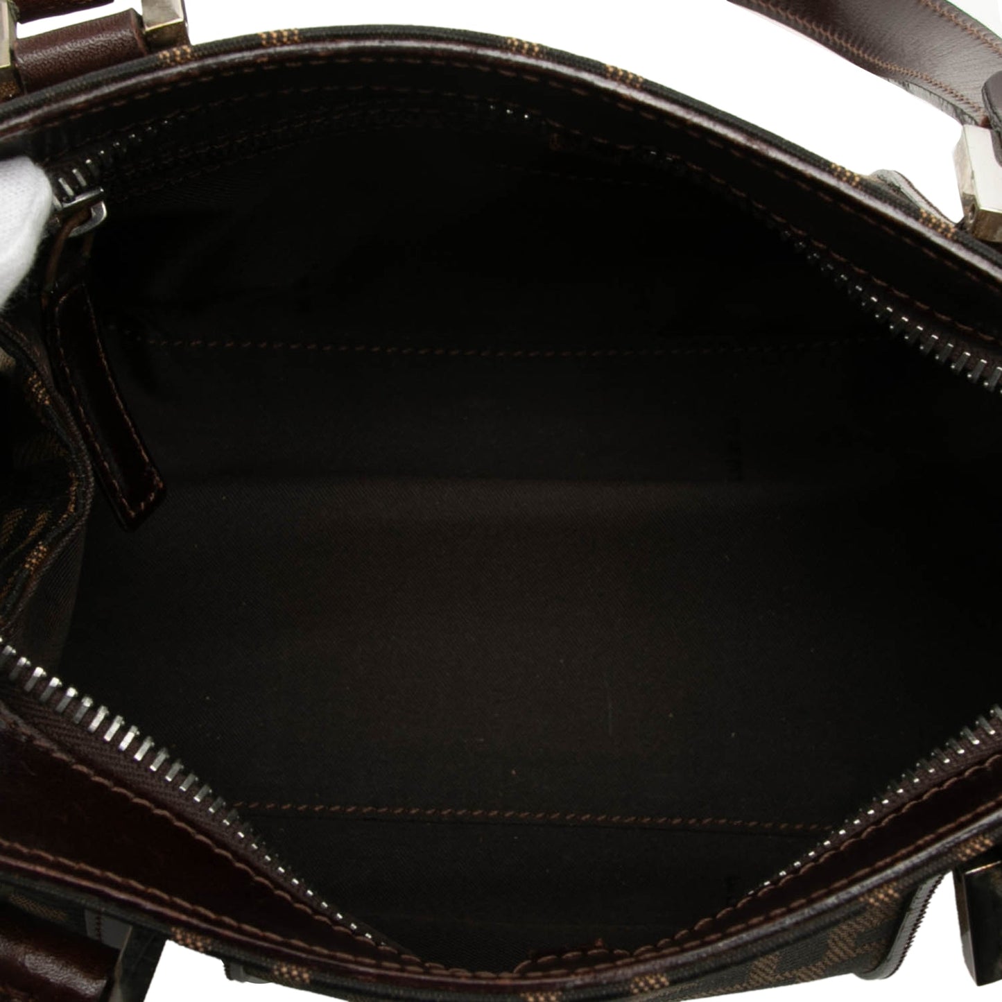 Fendi Zucca Canvas Handbag