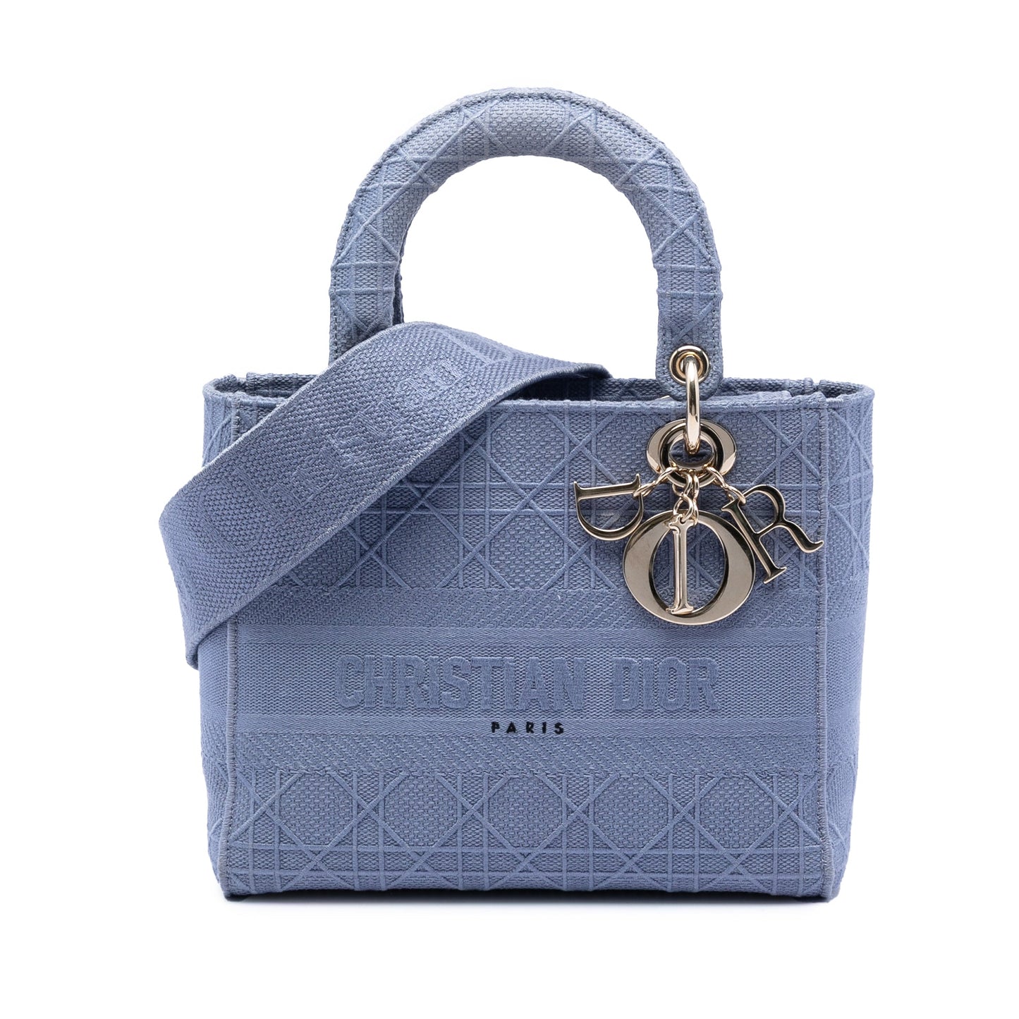 Dior Medium Canvas Cannage Lady D Lite